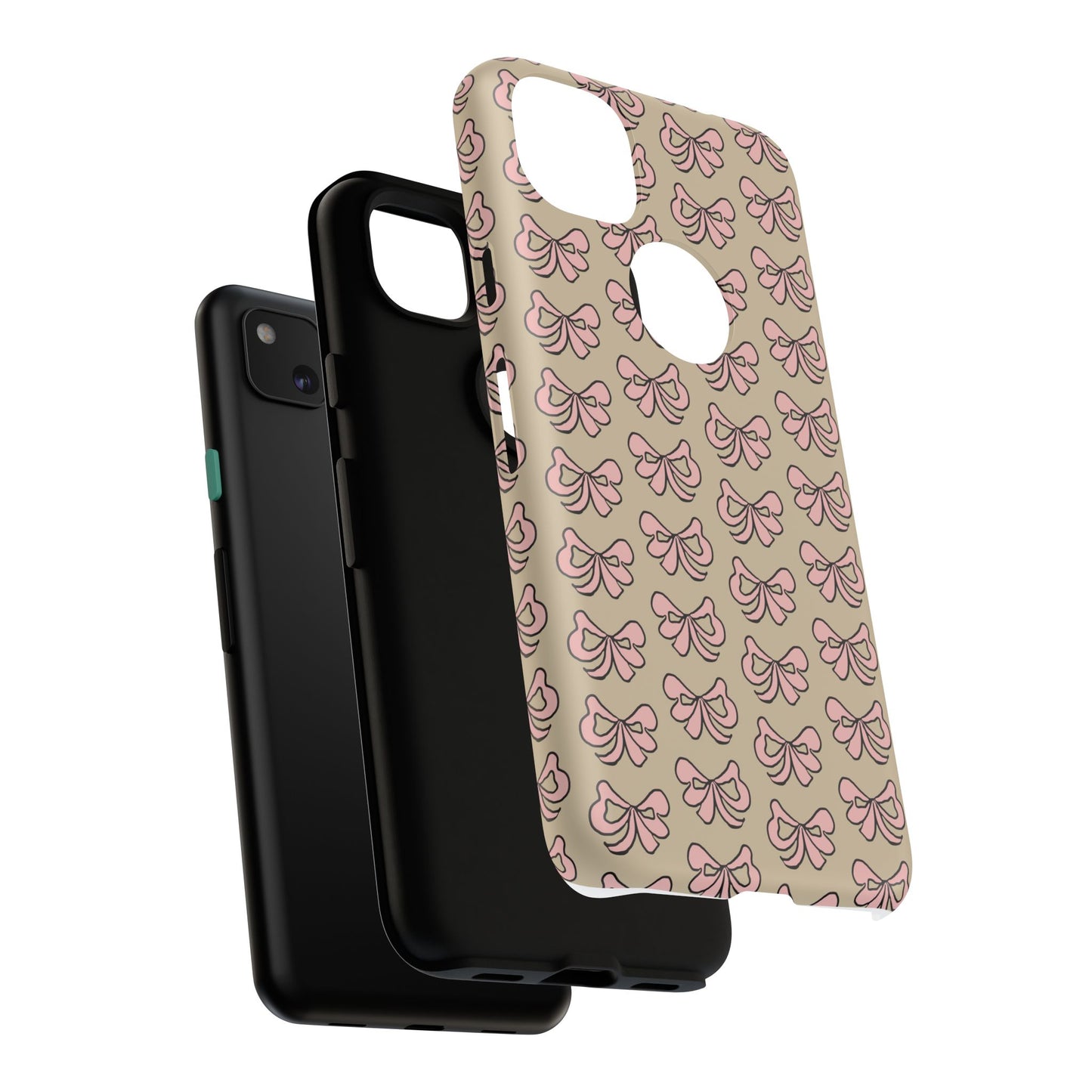 Cute little pink bows - phone case