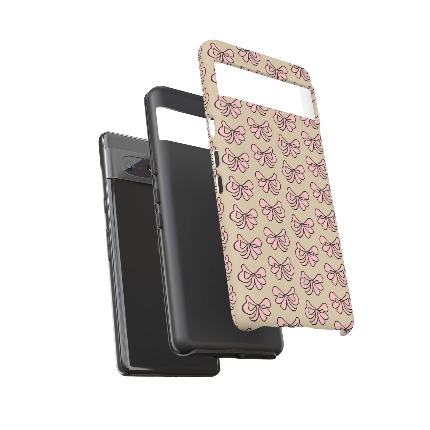 Cute little pink bows - phone case
