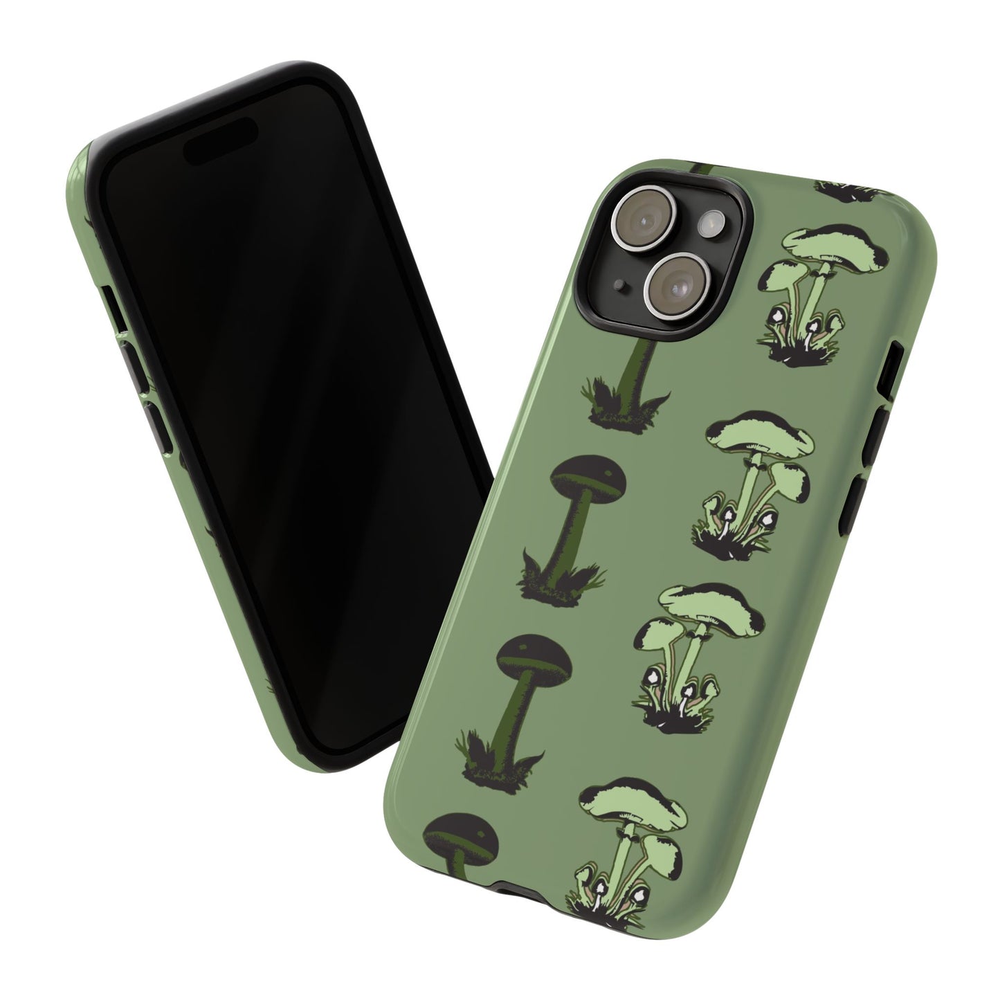Green funghi phone Case