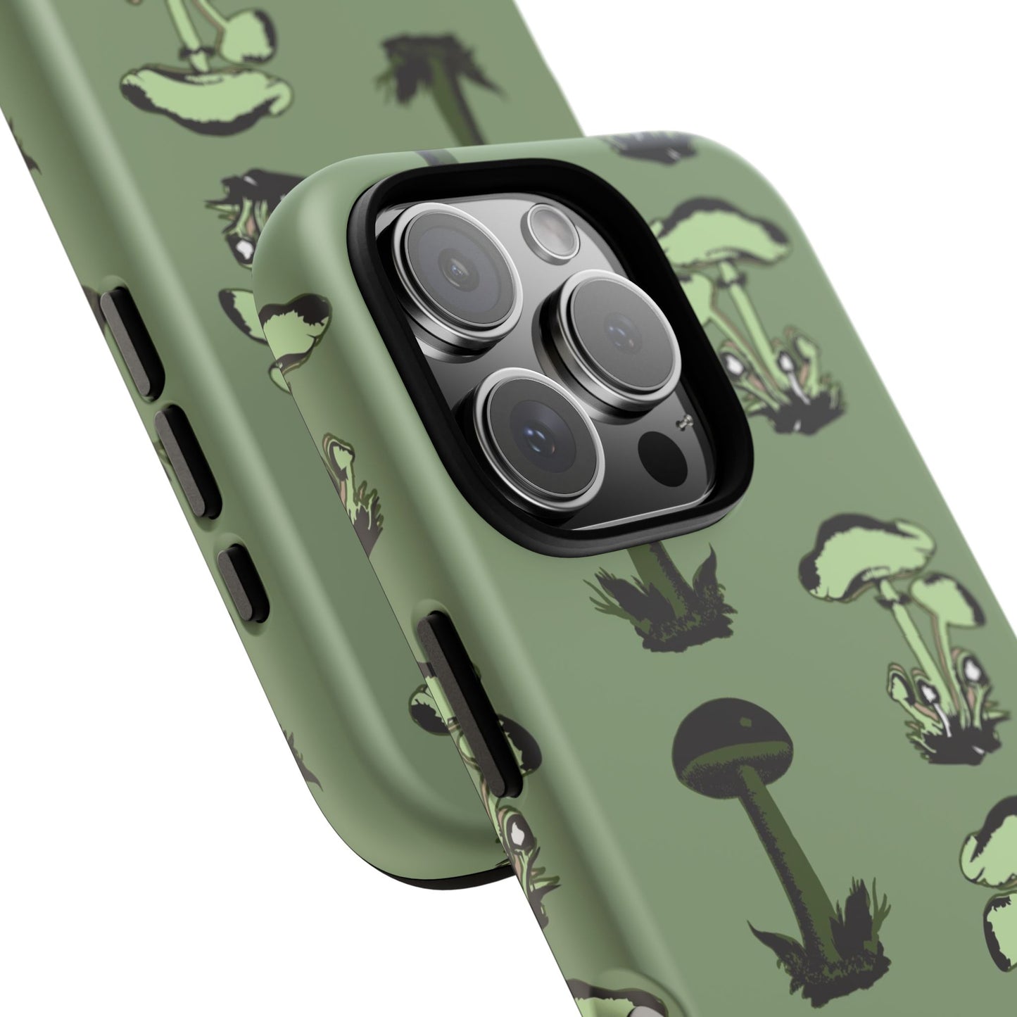 Green funghi phone Case