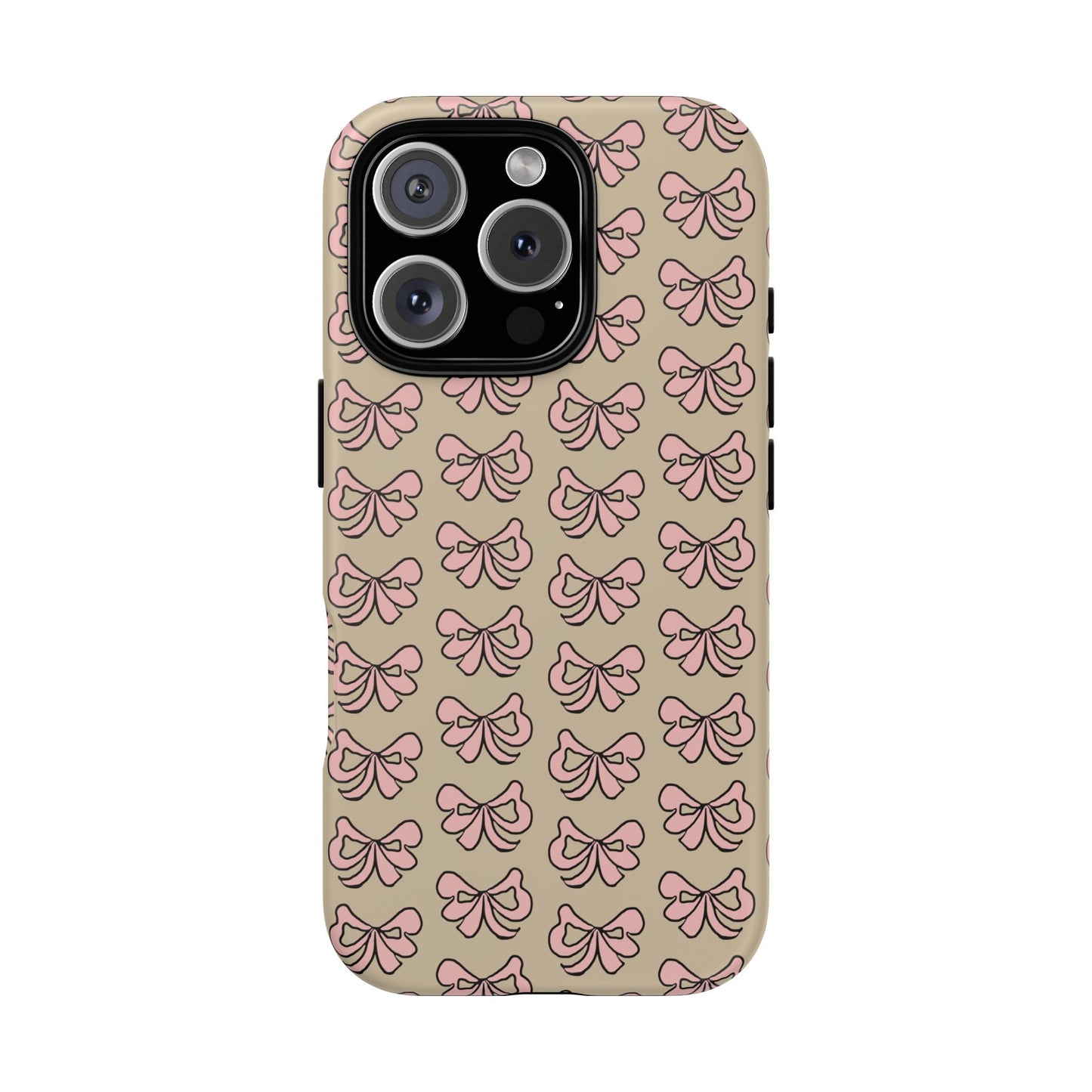 Cute little pink bows - phone case