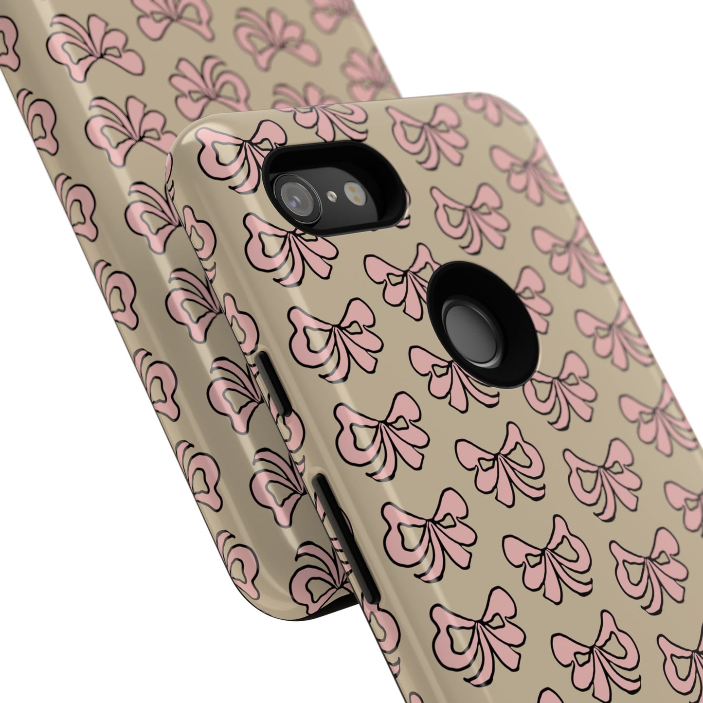 Cute little pink bows - phone case