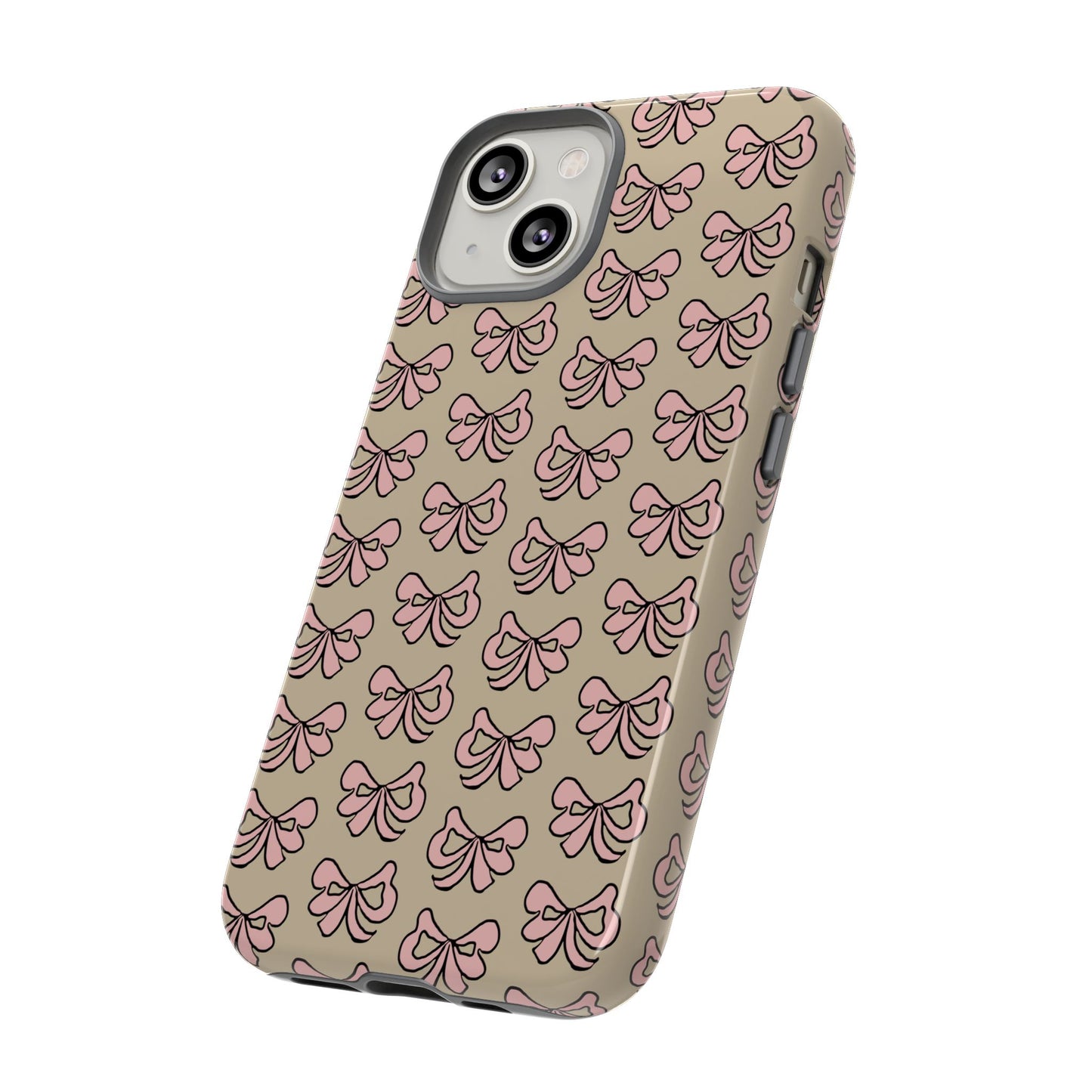 Cute little pink bows - phone case