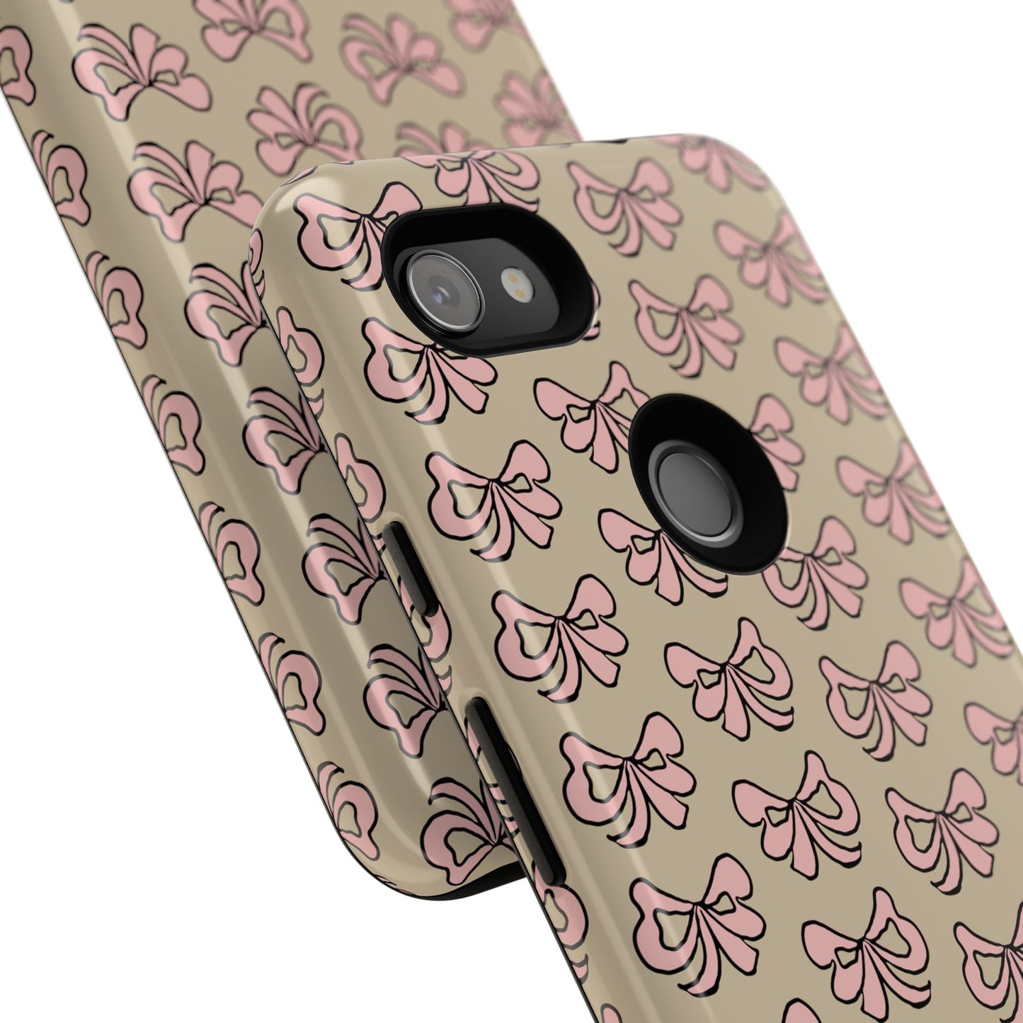 Cute little pink bows - phone case
