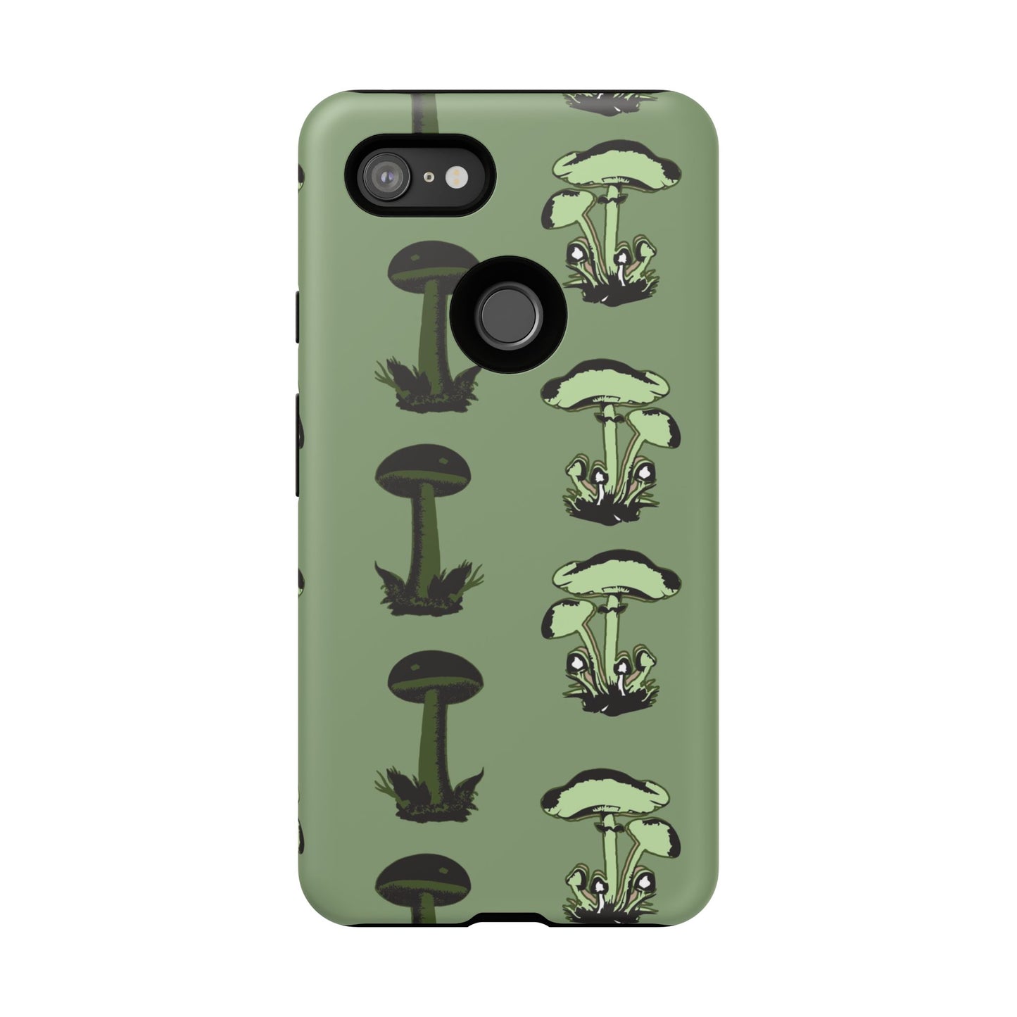 Green funghi phone Case