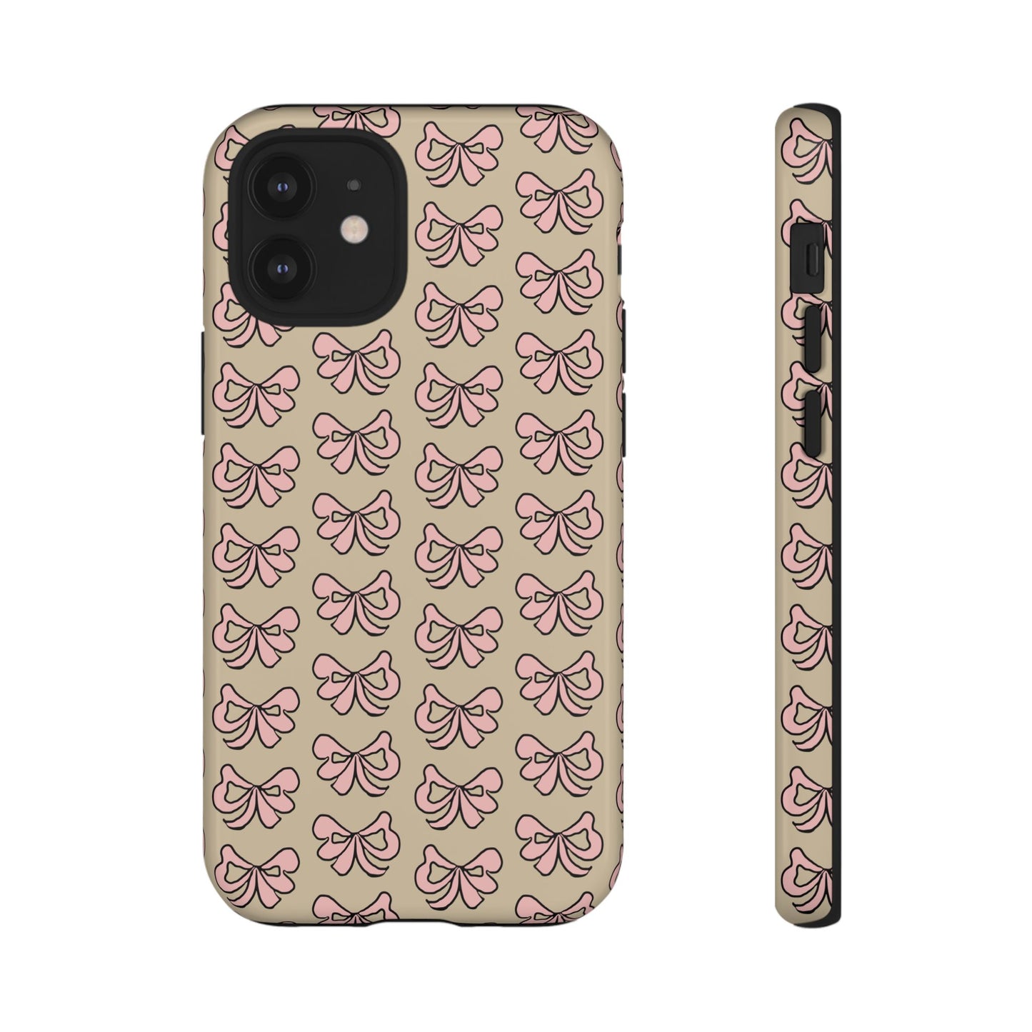 Cute little pink bows - phone case