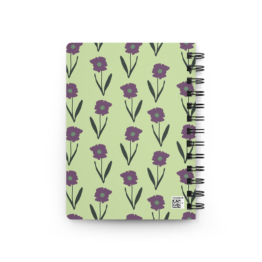 Spiral Journal Notebook - Pretty Colors, Note Book, Spiral Bound, Writing Journal, Diary, Gift for Writers