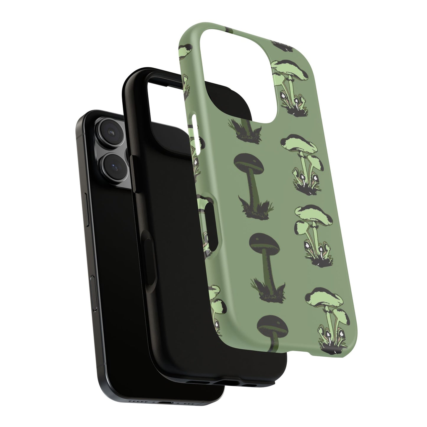 Green funghi phone Case