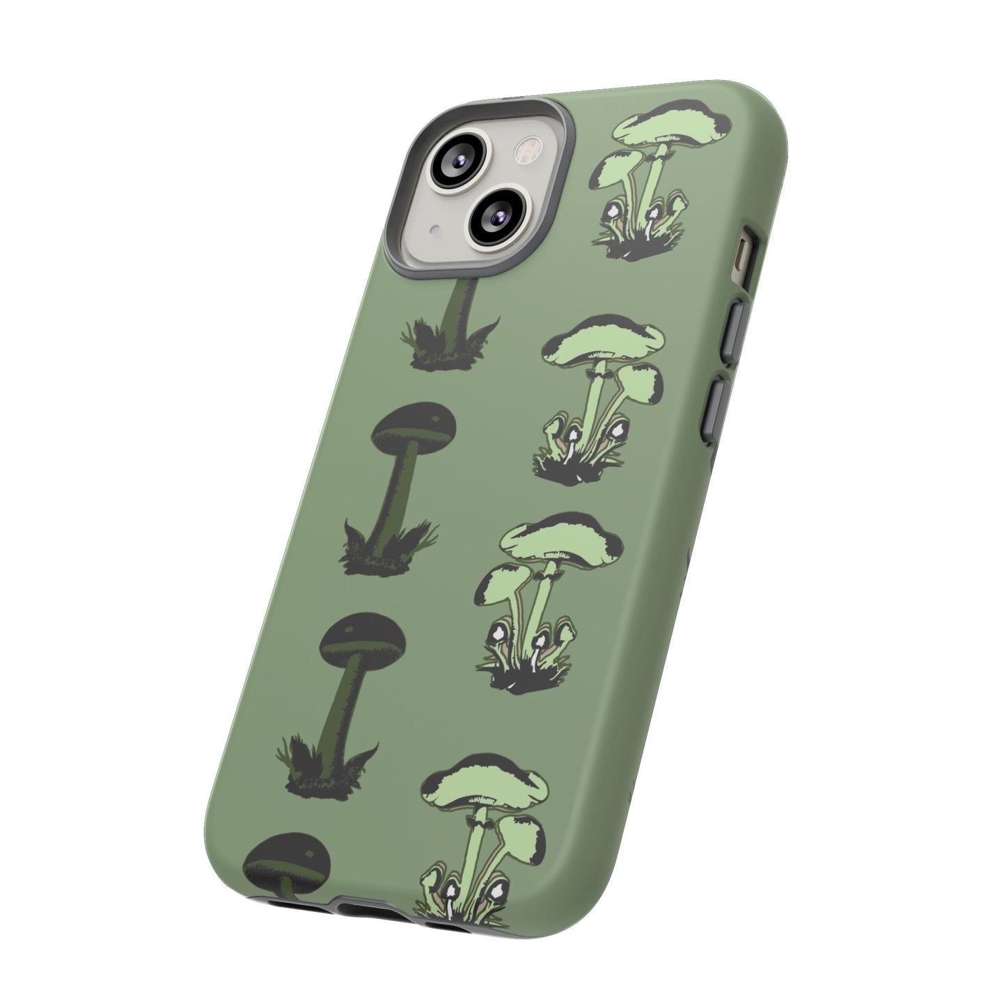 Green funghi phone Case