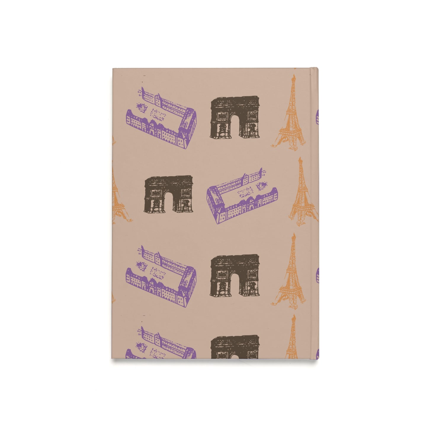 Hardcover Journal with cute Paris print