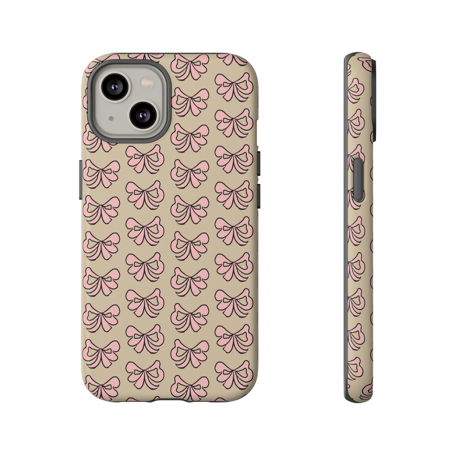 Cute little pink bows - phone case