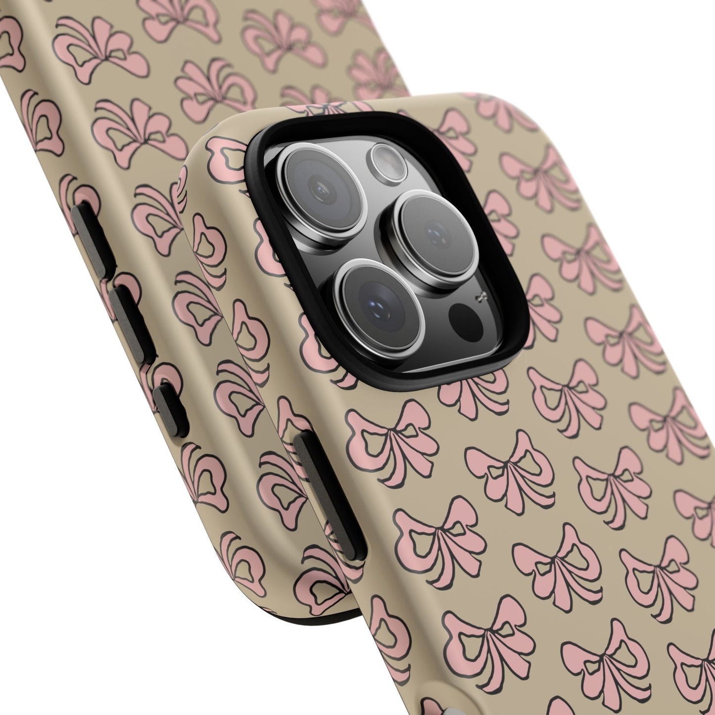 Cute little pink bows - phone case