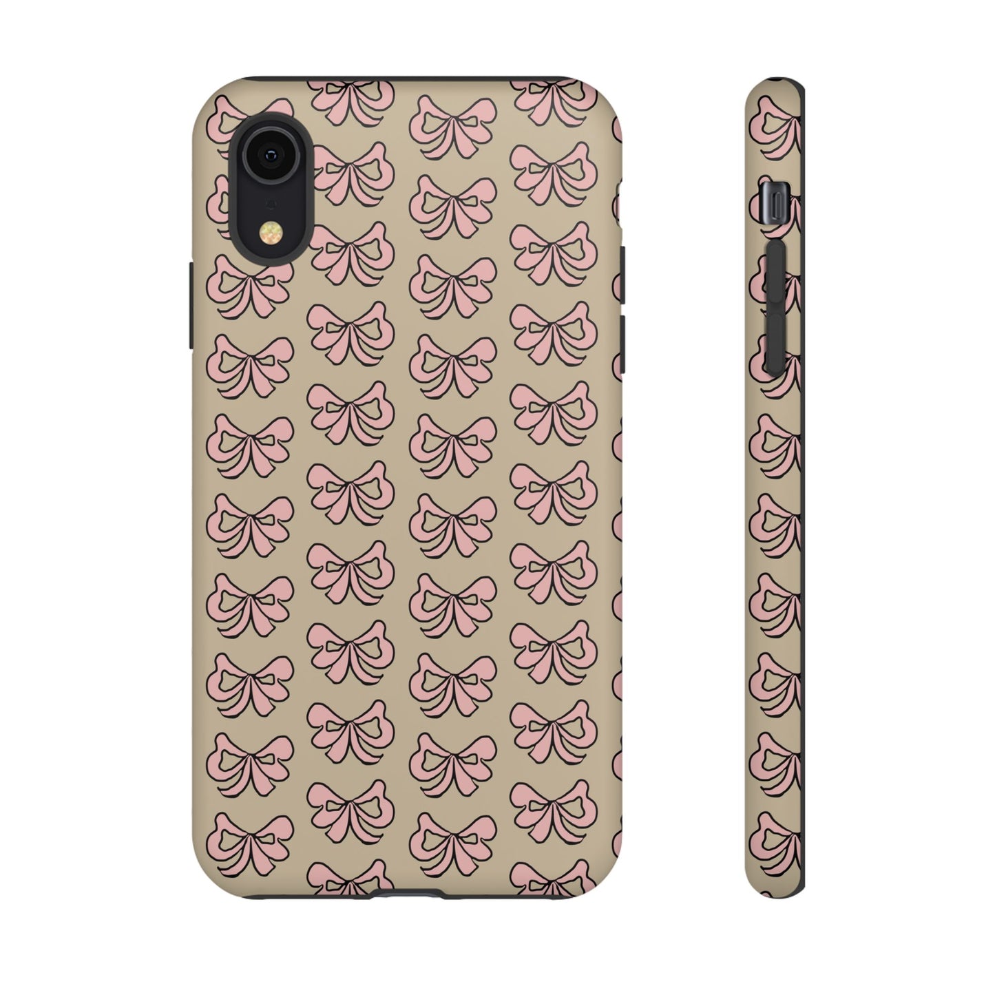 Cute little pink bows - phone case