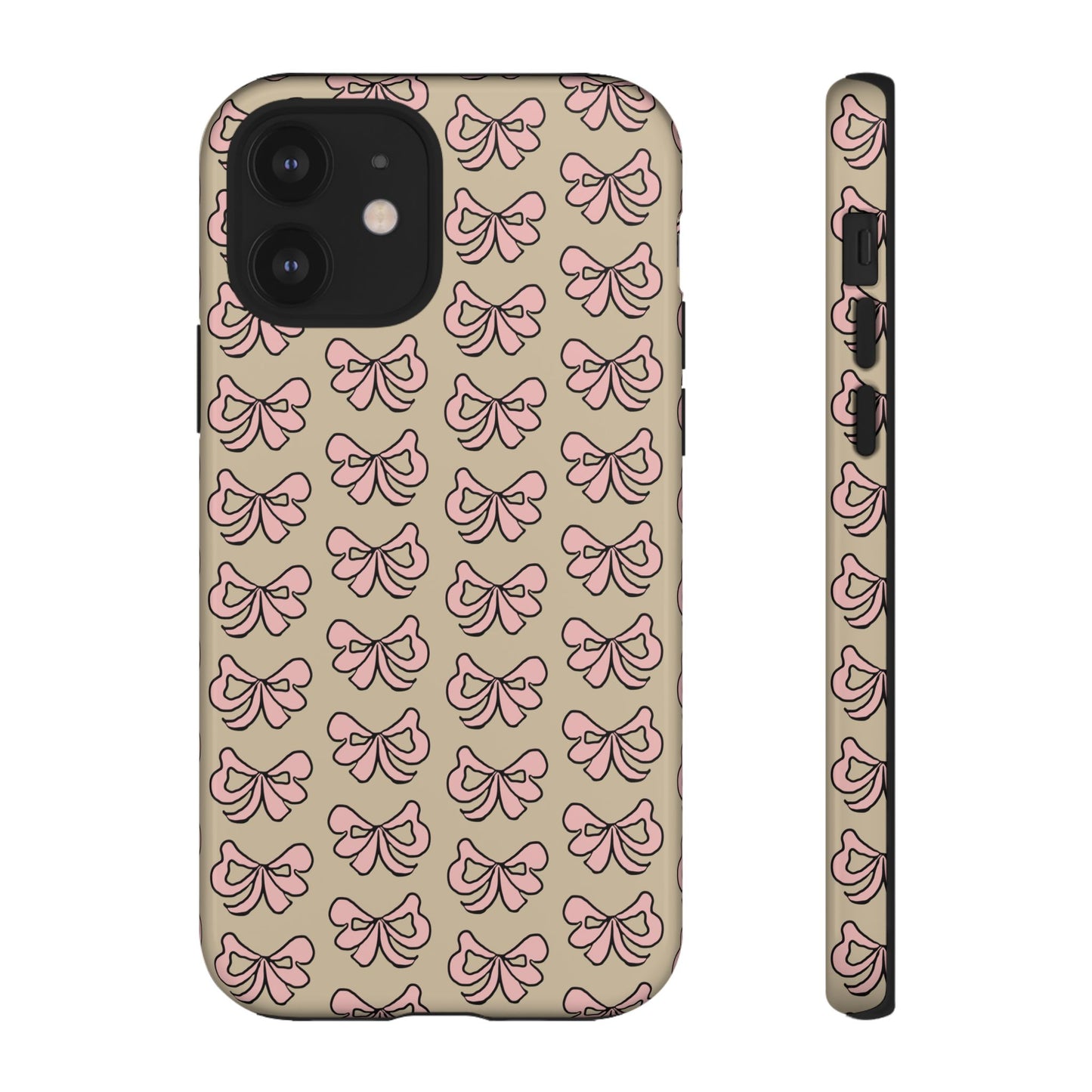 Cute little pink bows - phone case