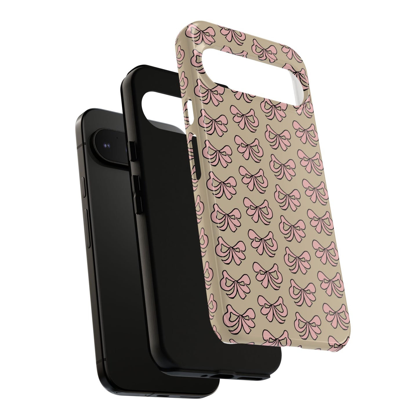 Cute little pink bows - phone case