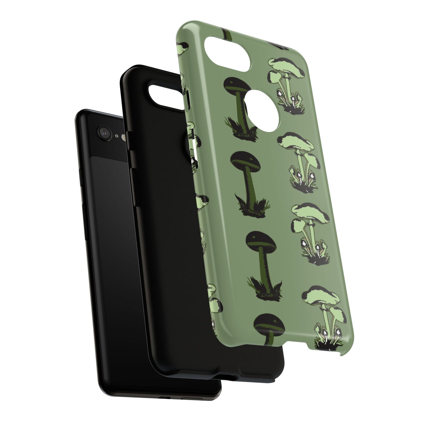 Green funghi phone Case