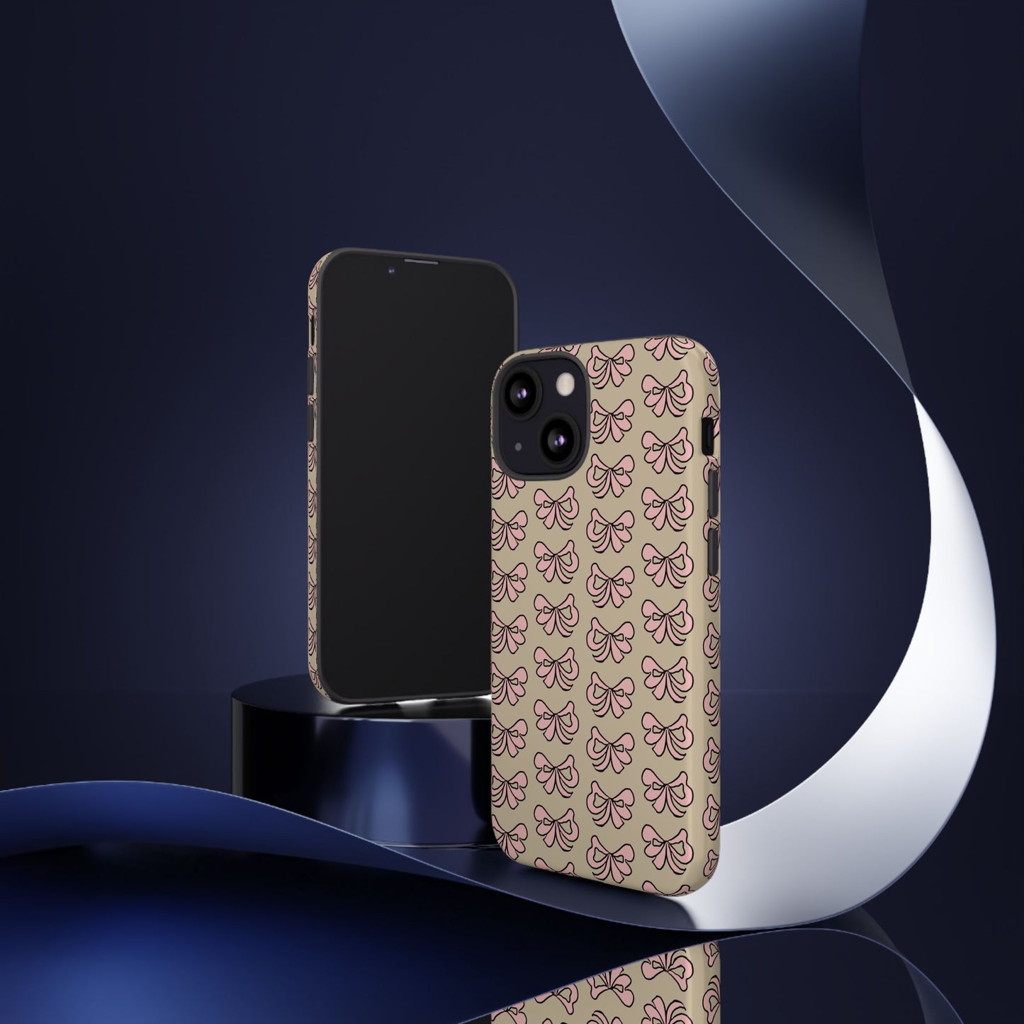 Cute little pink bows - phone case