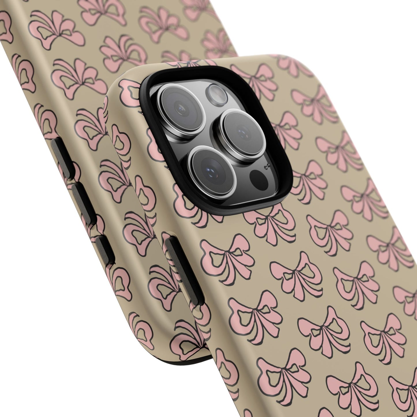 Cute little pink bows - phone case