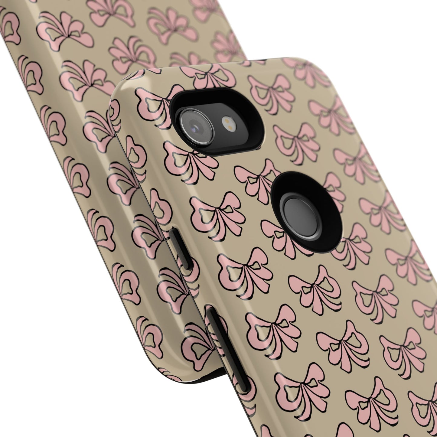 Cute little pink bows - phone case