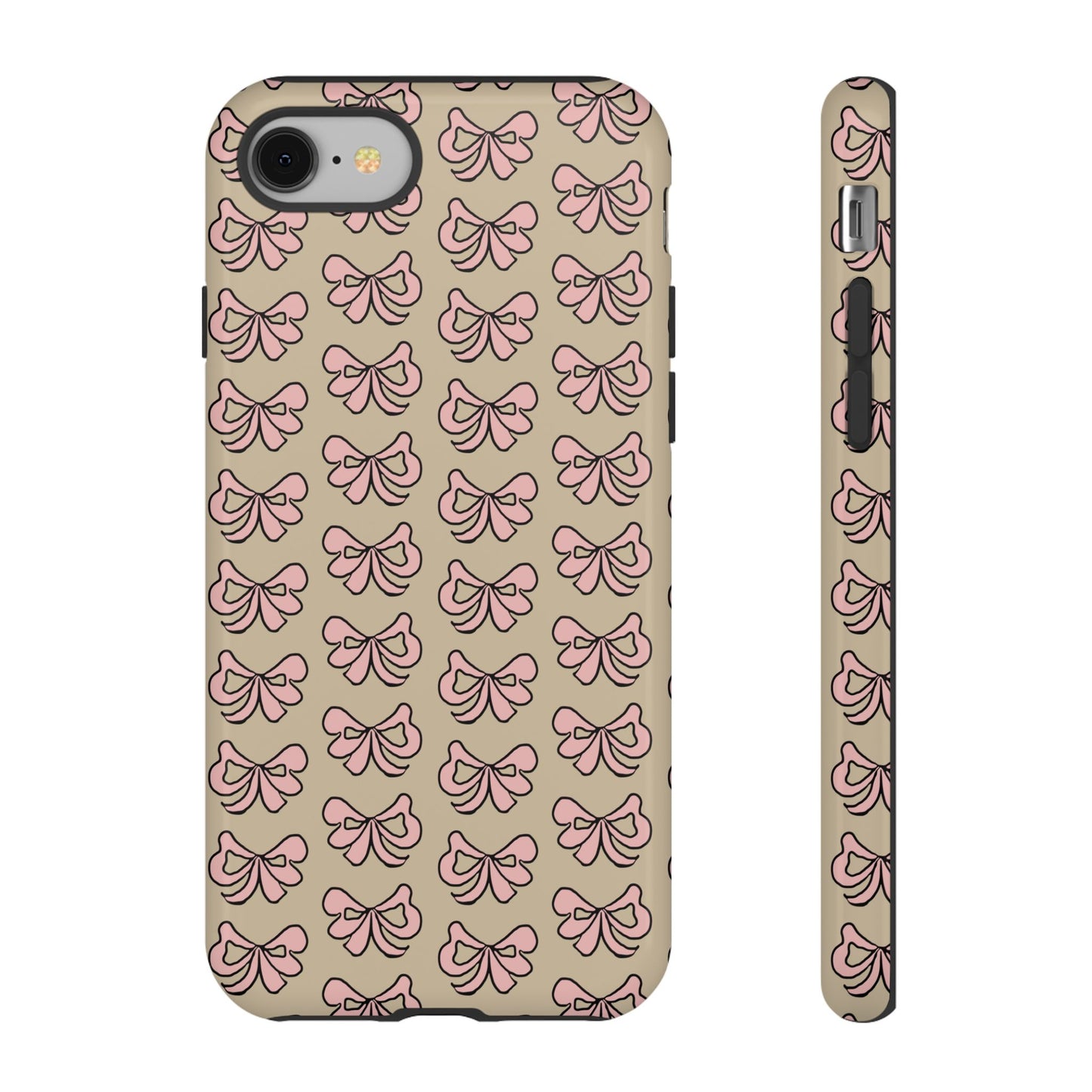 Cute little pink bows - phone case