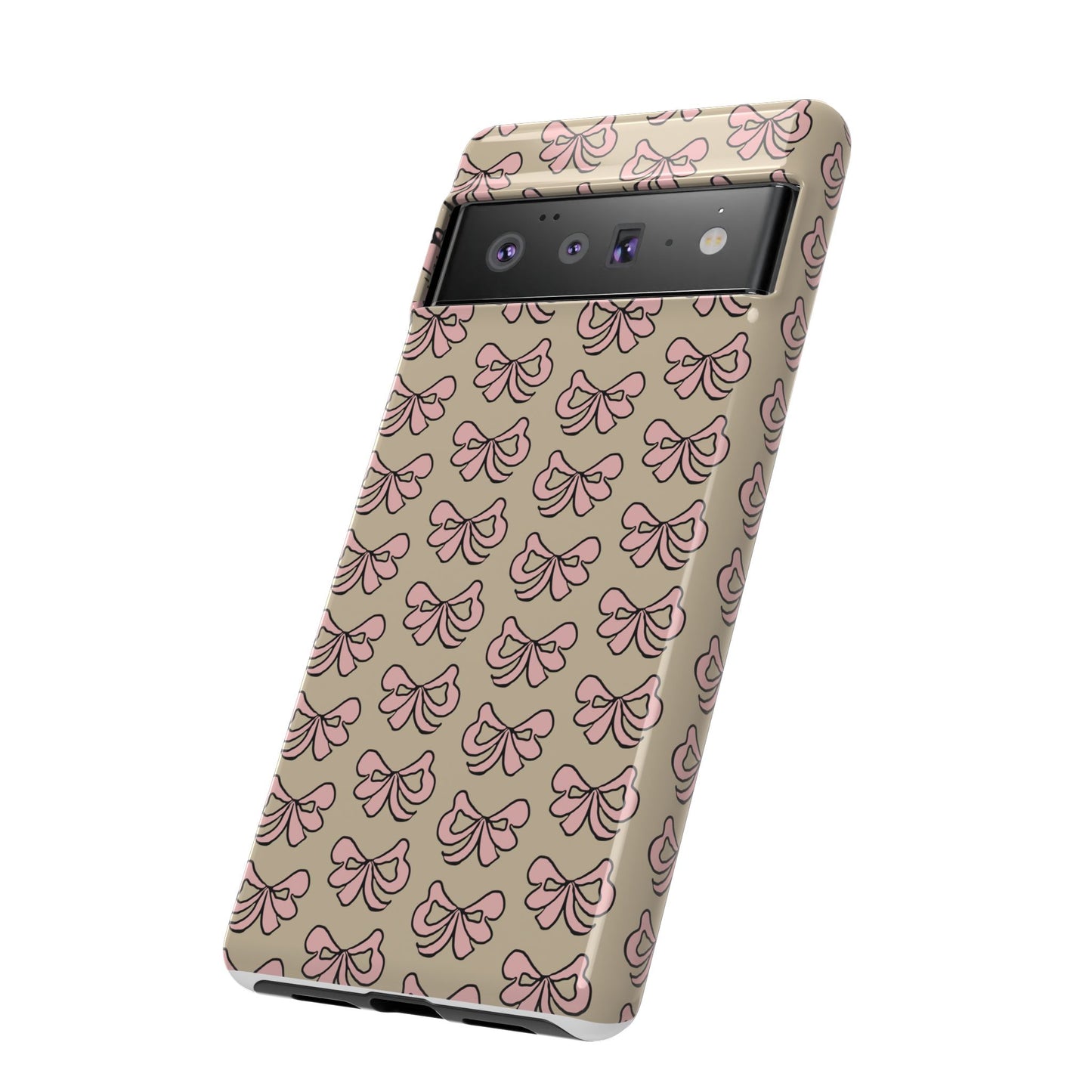 Cute little pink bows - phone case