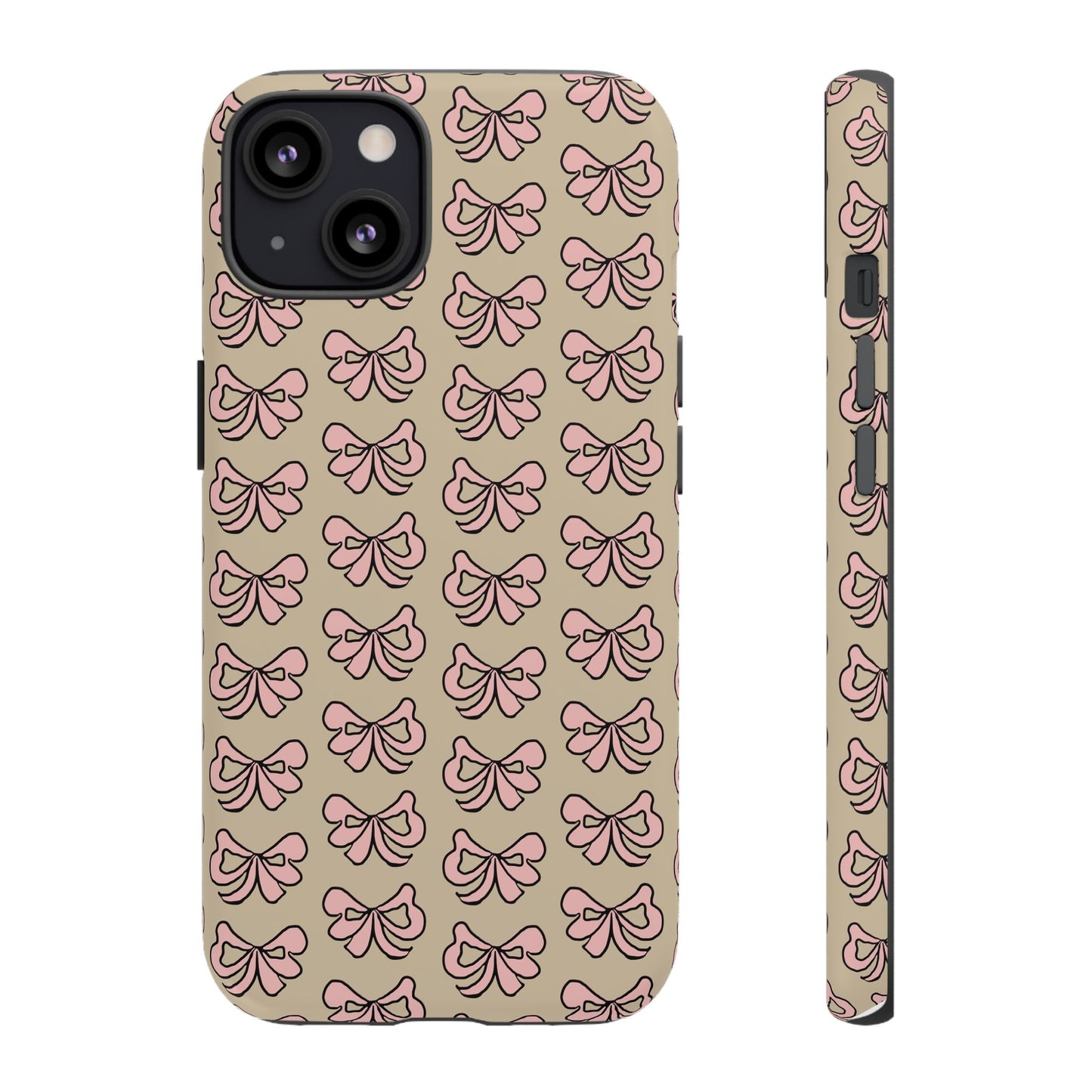 Cute little pink bows - phone case