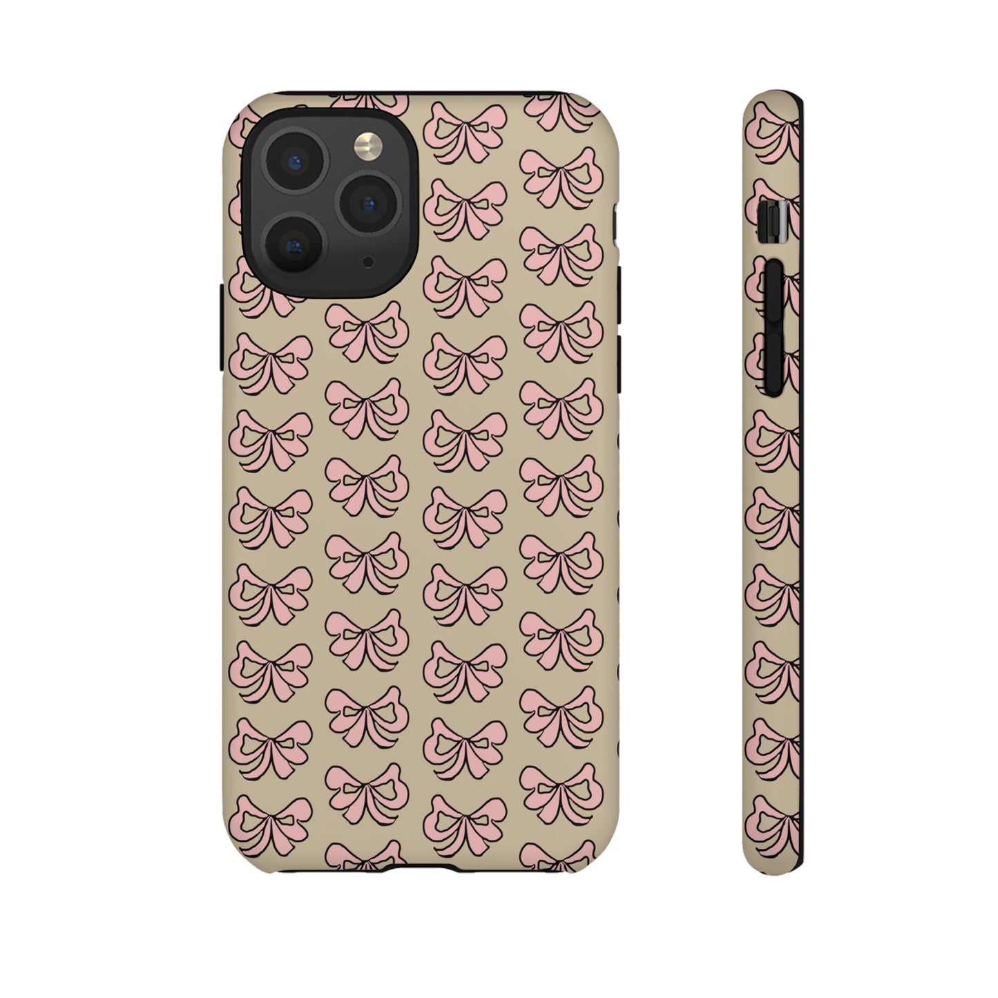 Cute little pink bows - phone case