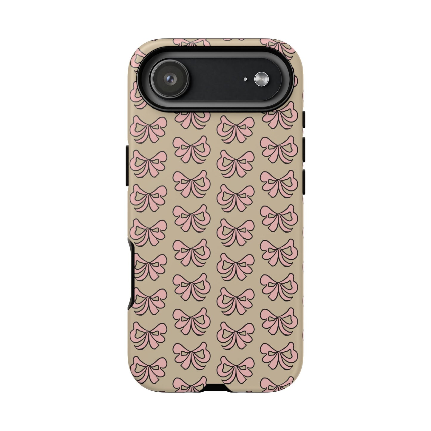 Cute little pink bows - phone case