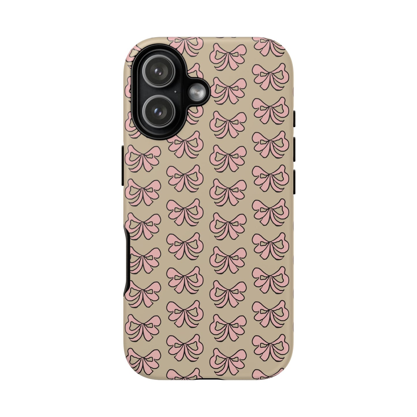 Cute little pink bows - phone case