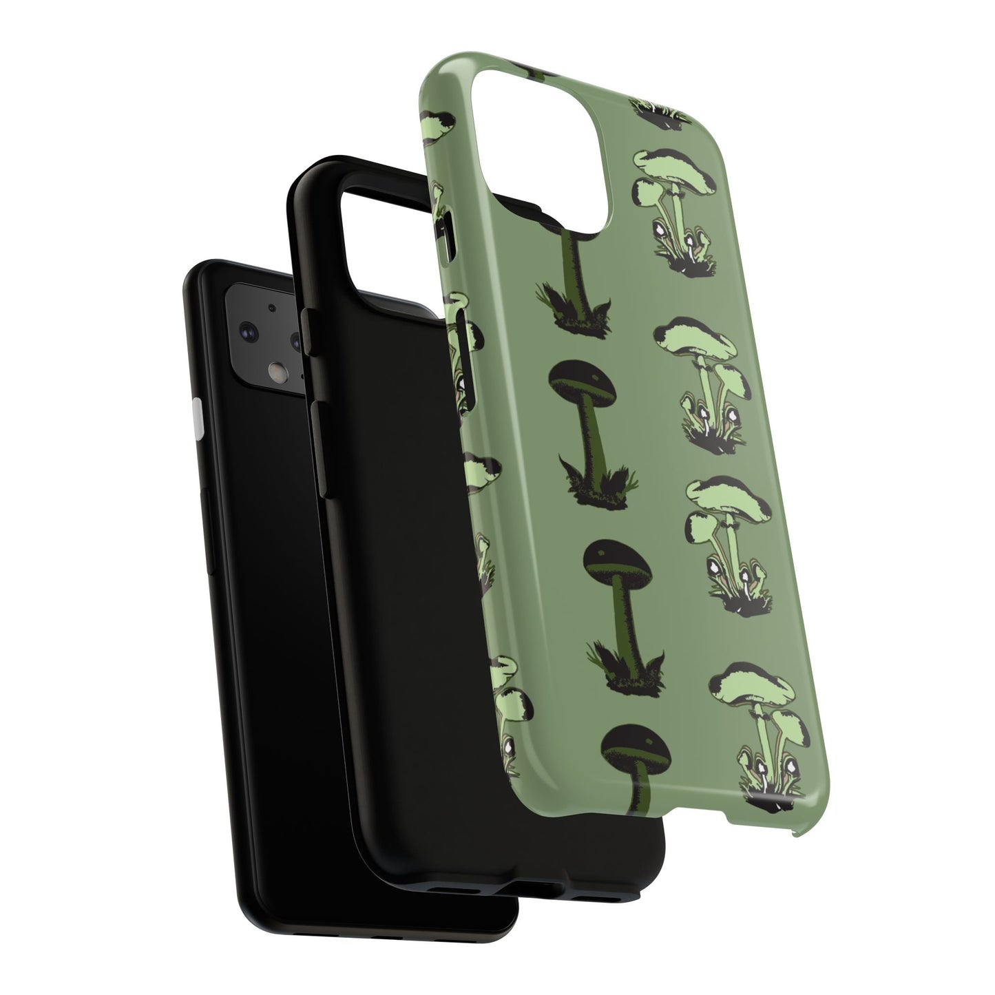 Green funghi phone Case