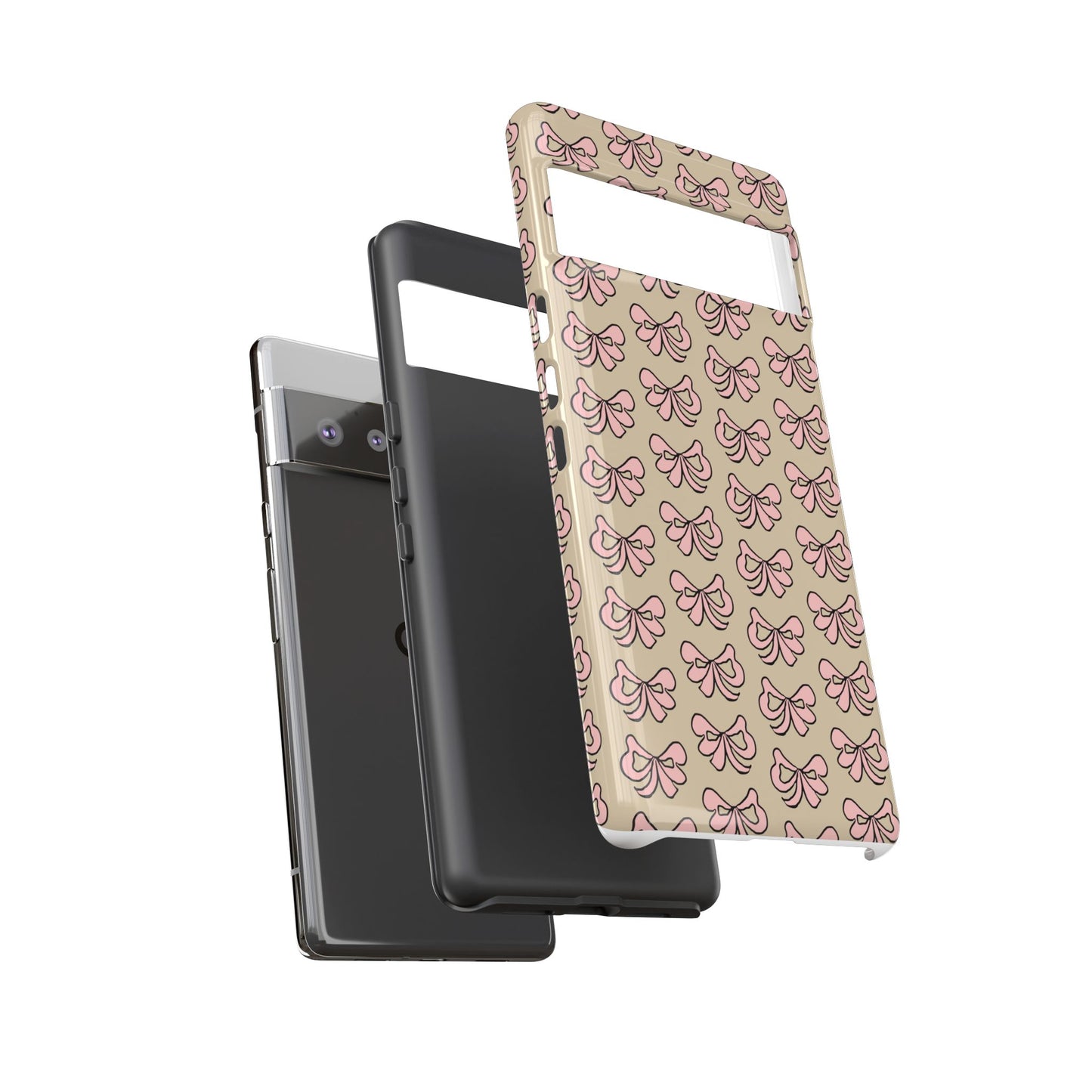 Cute little pink bows - phone case