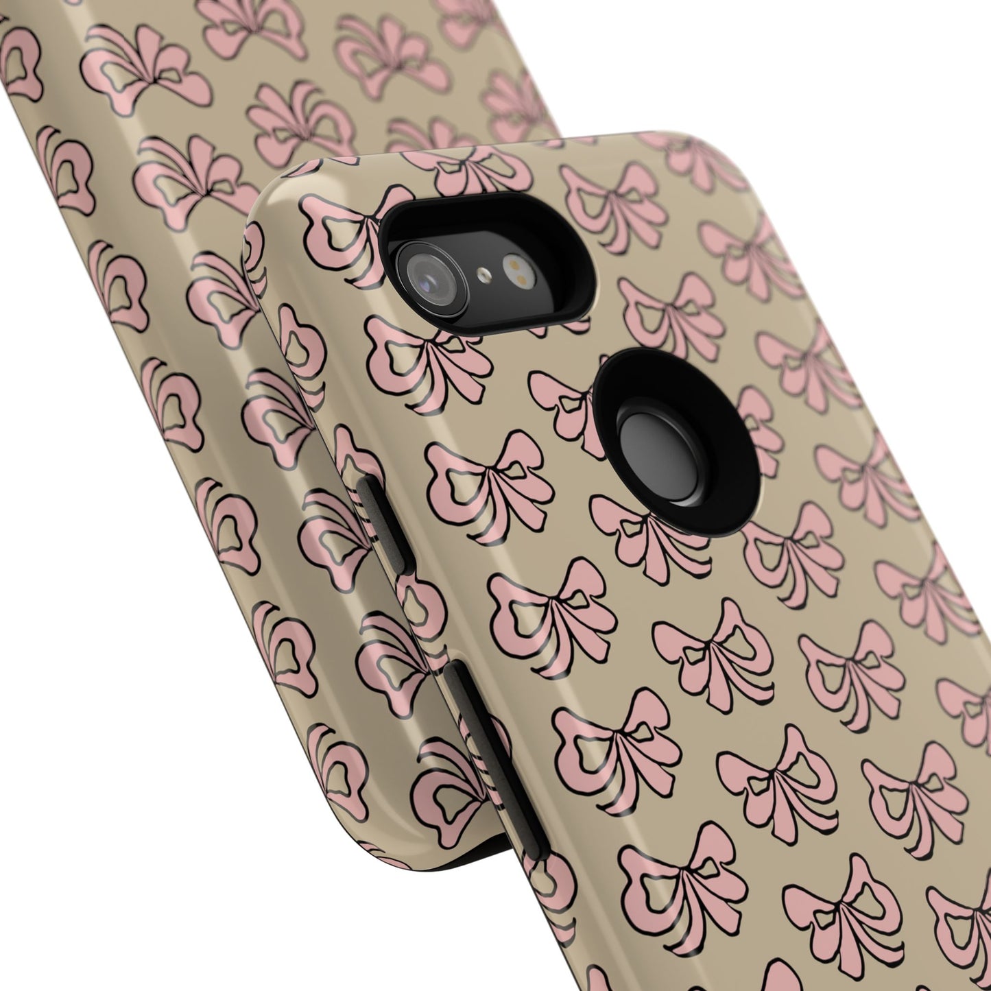 Cute little pink bows - phone case
