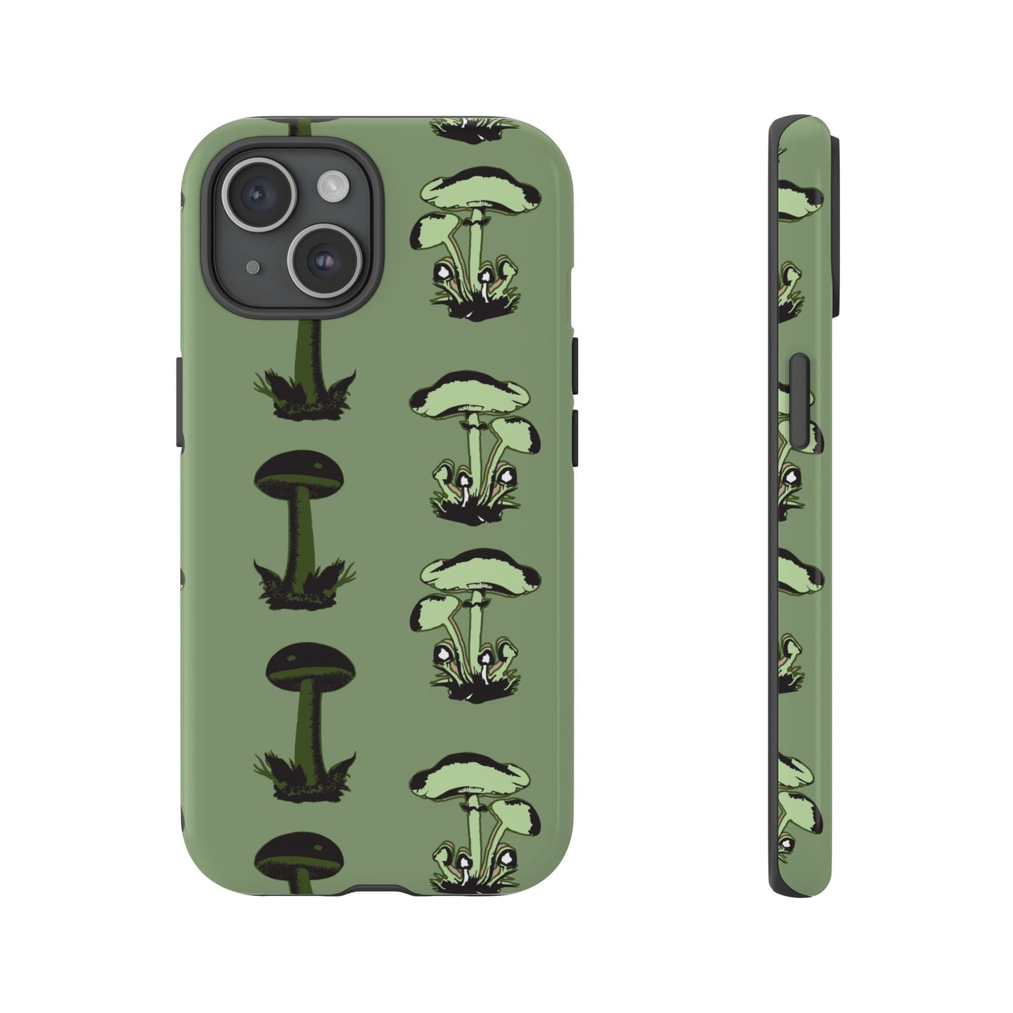 Green funghi phone Case
