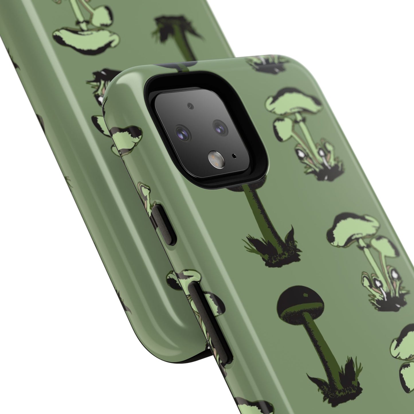 Green funghi phone Case