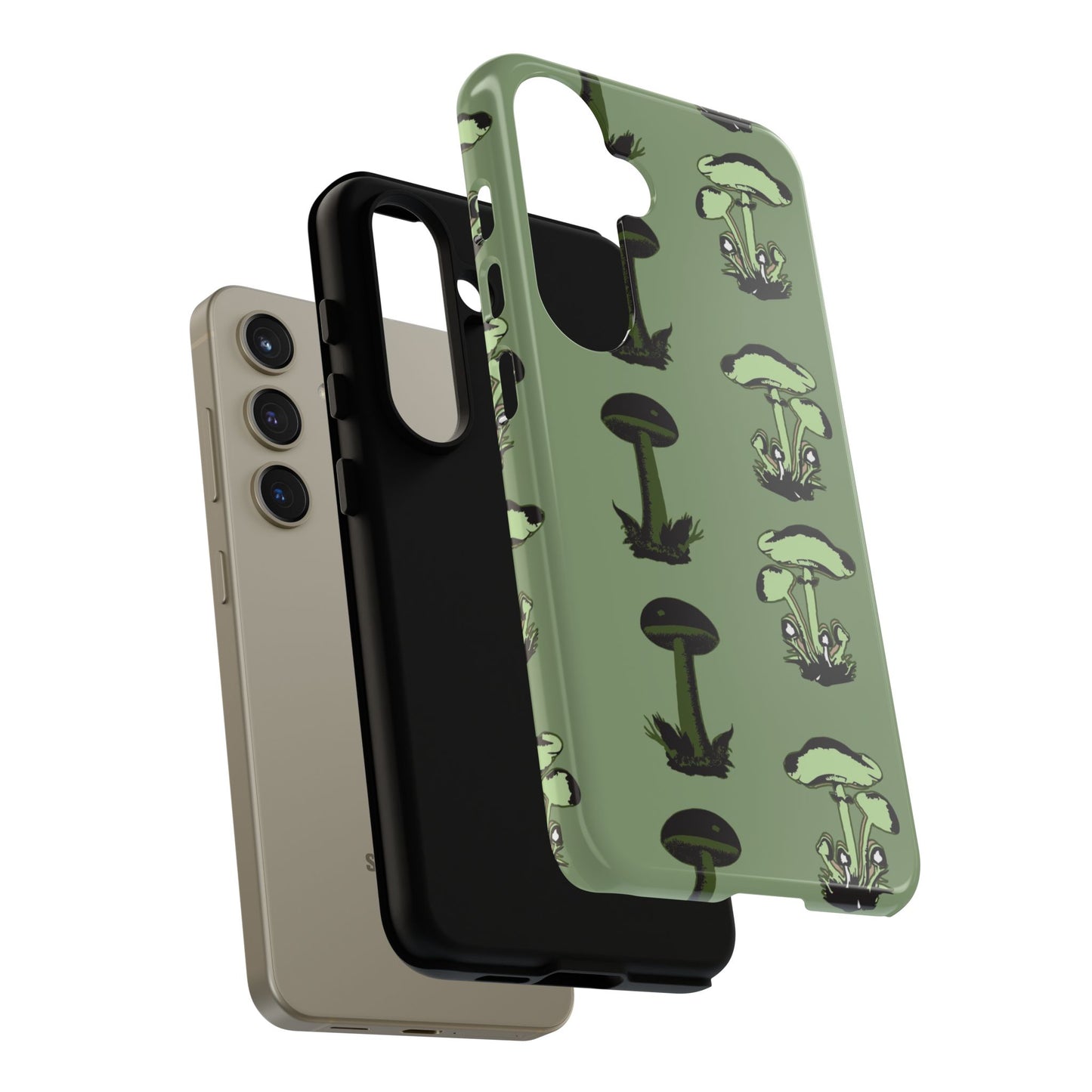 Green funghi phone Case