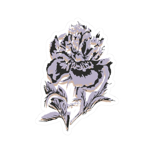Pretty purple flower | Kiss-Cut Stickers