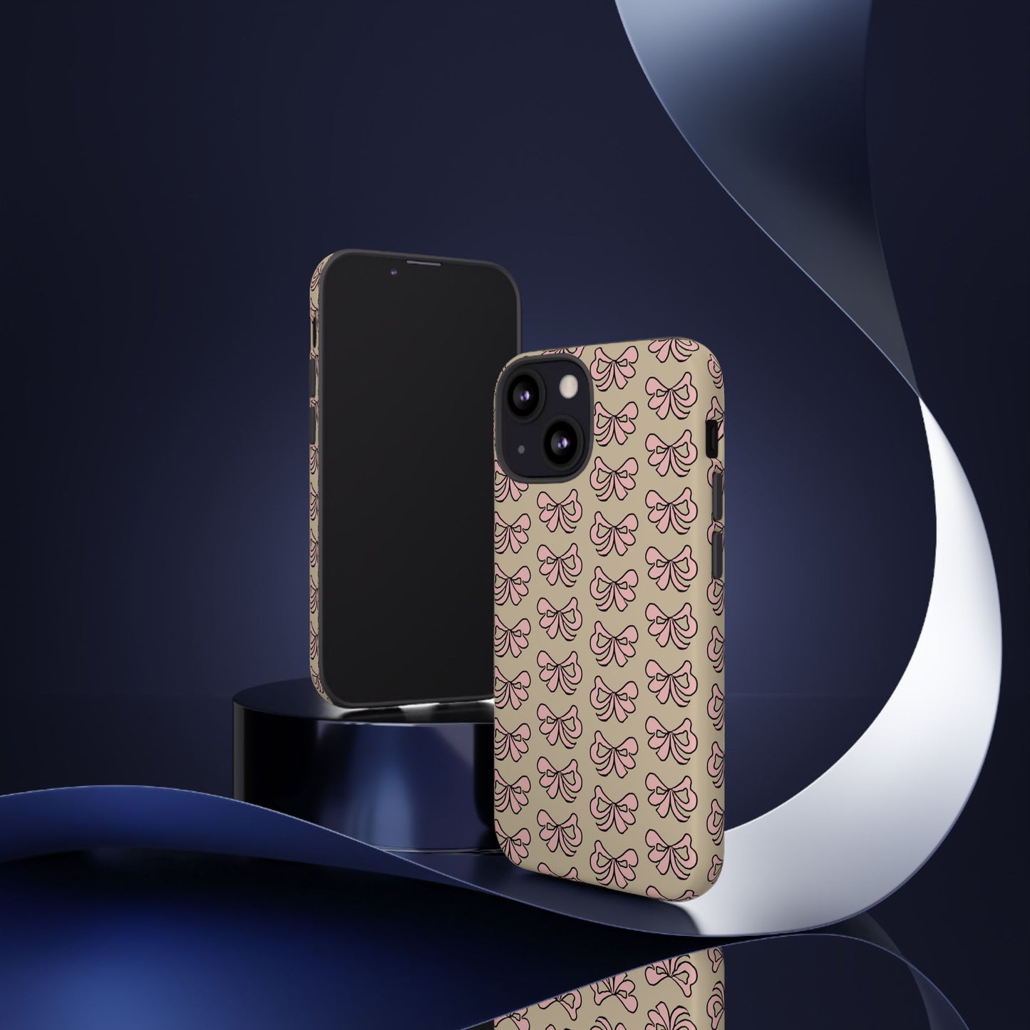 Cute little pink bows - phone case