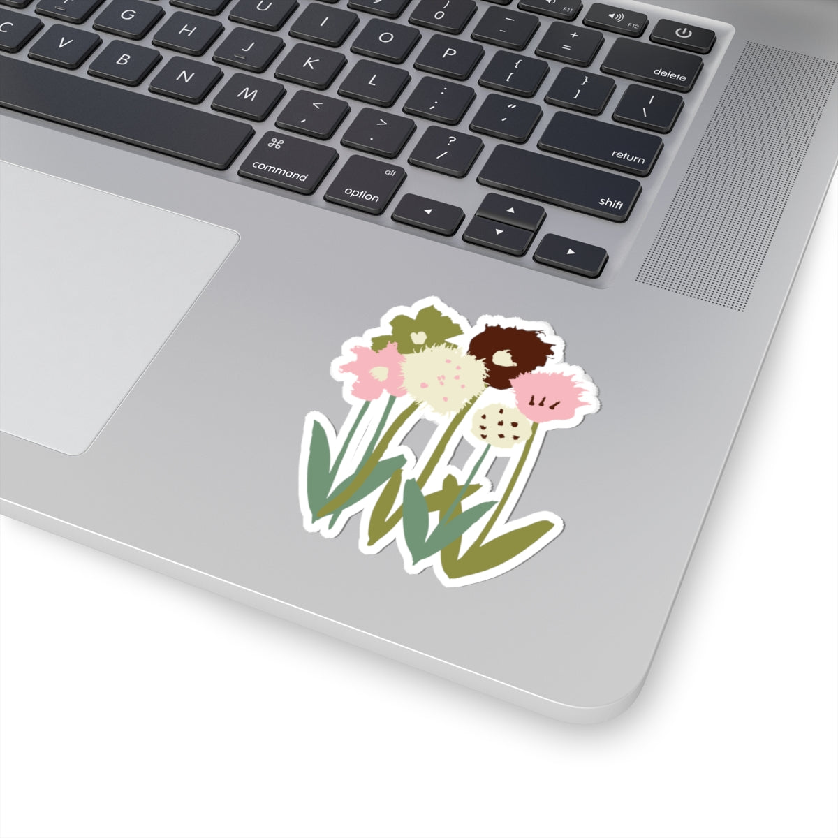 Hand-drawn flowers - Kiss-Cut Stickers