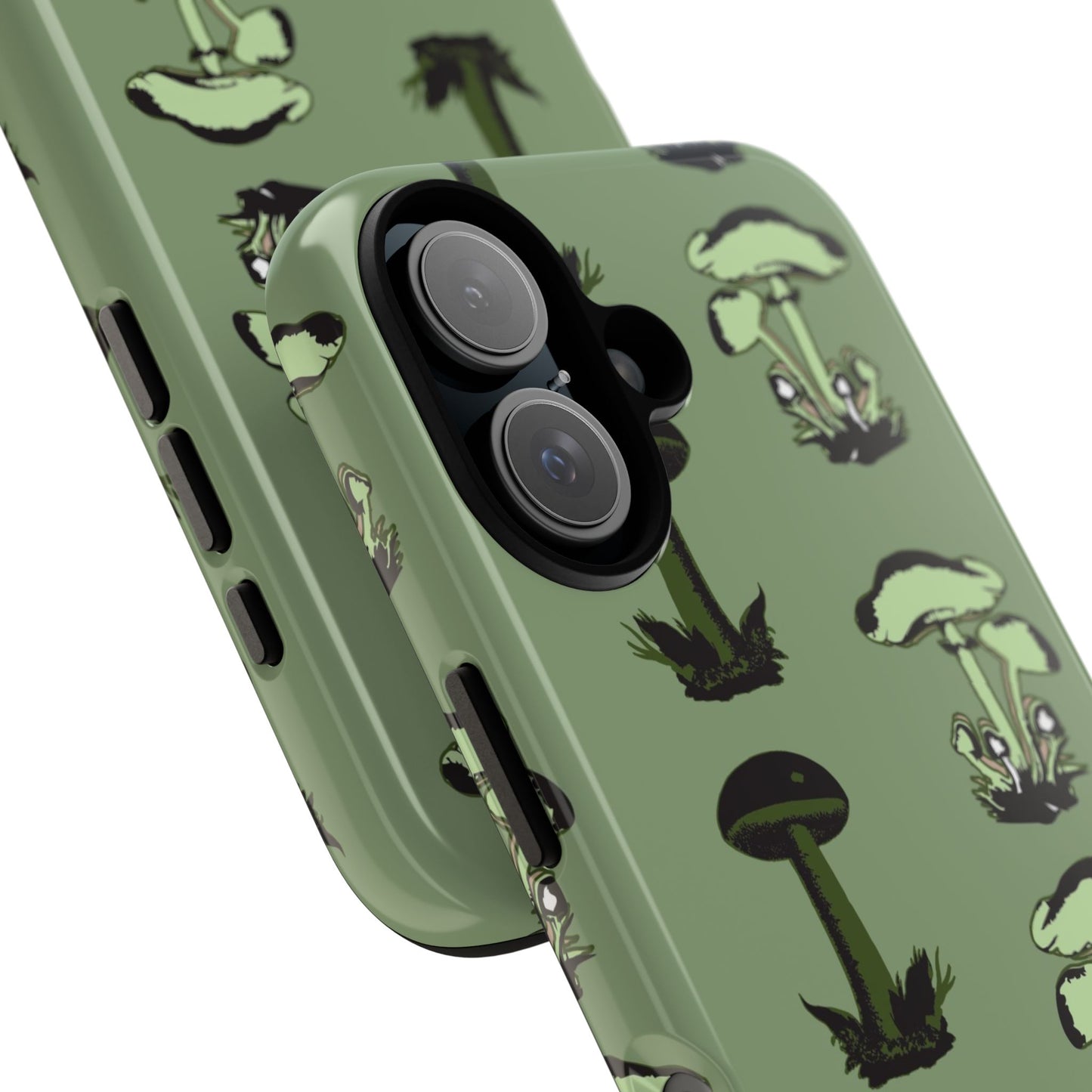 Green funghi phone Case