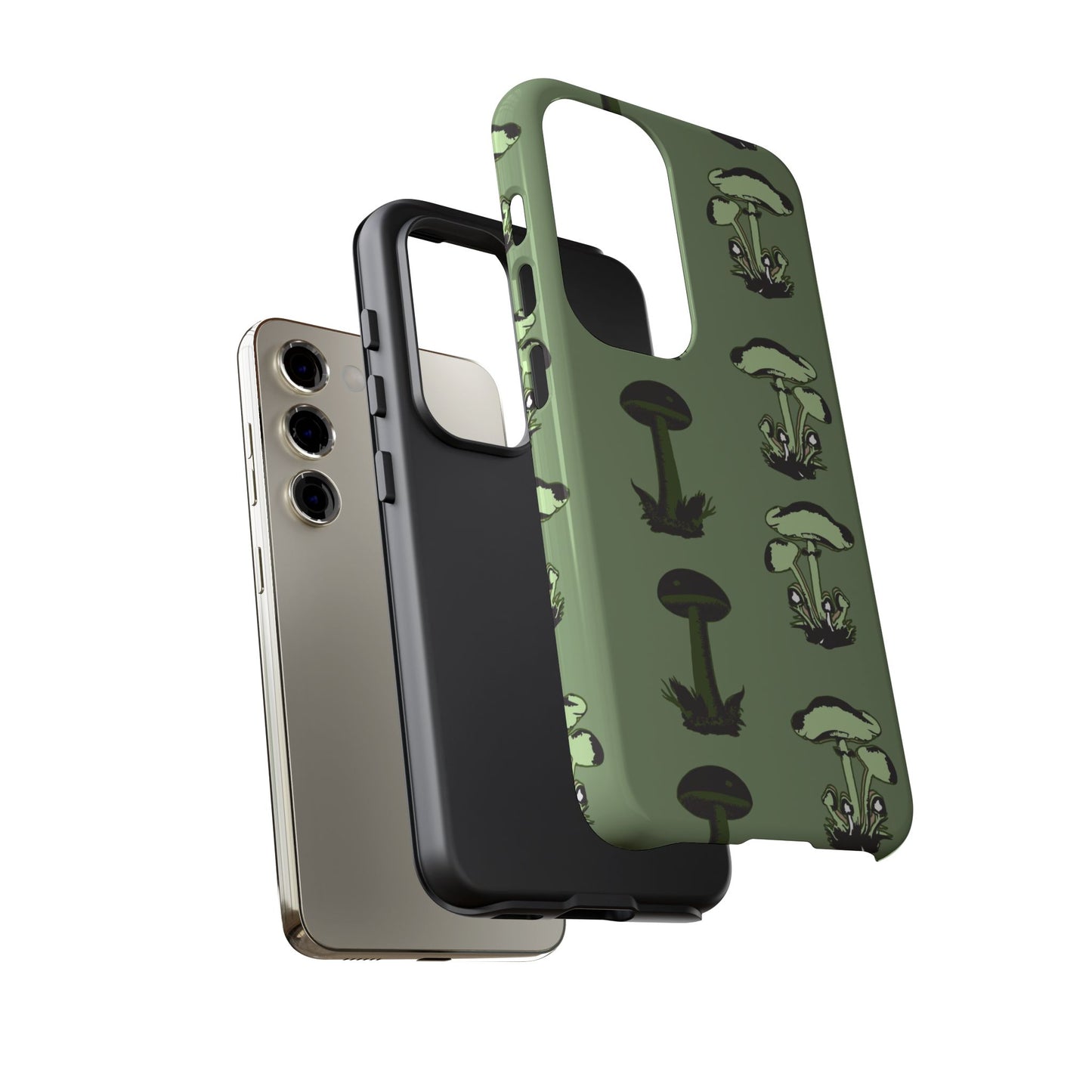 Green funghi phone Case