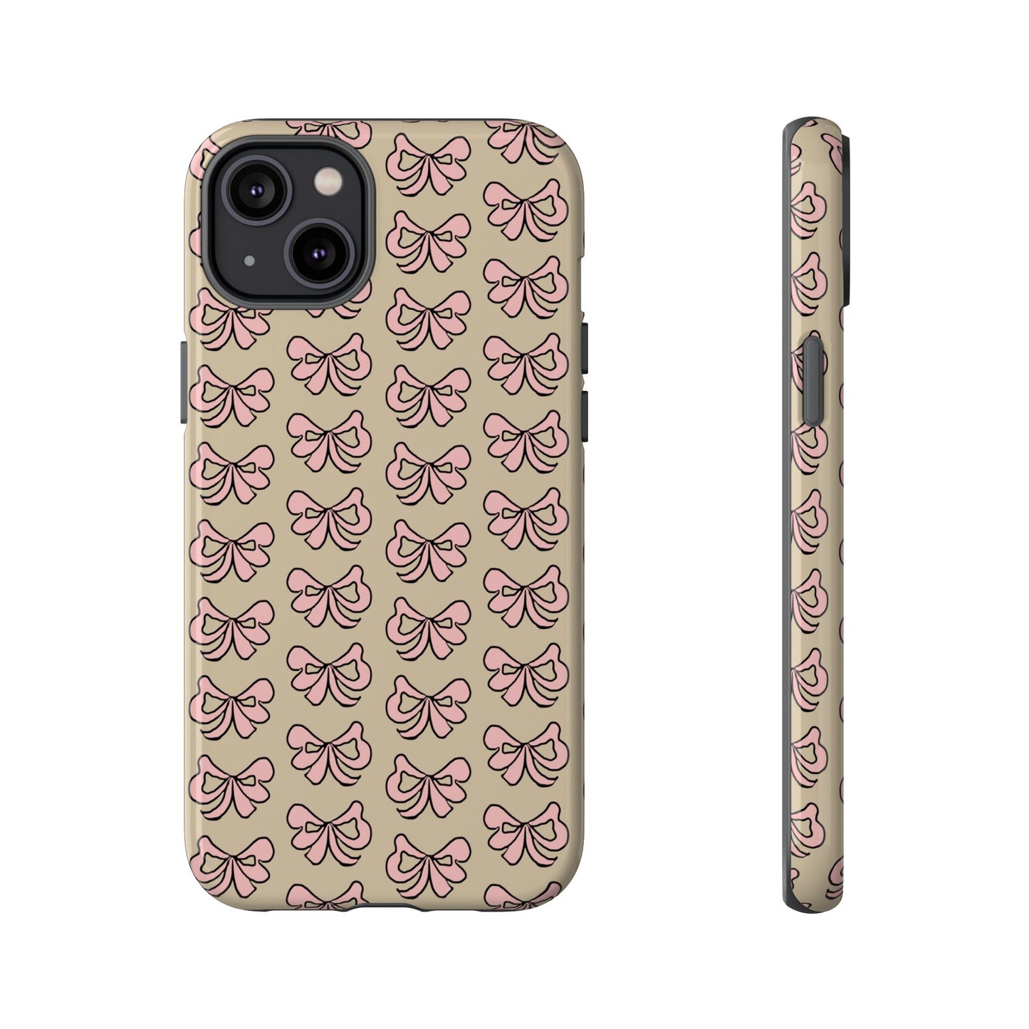 Cute little pink bows - phone case