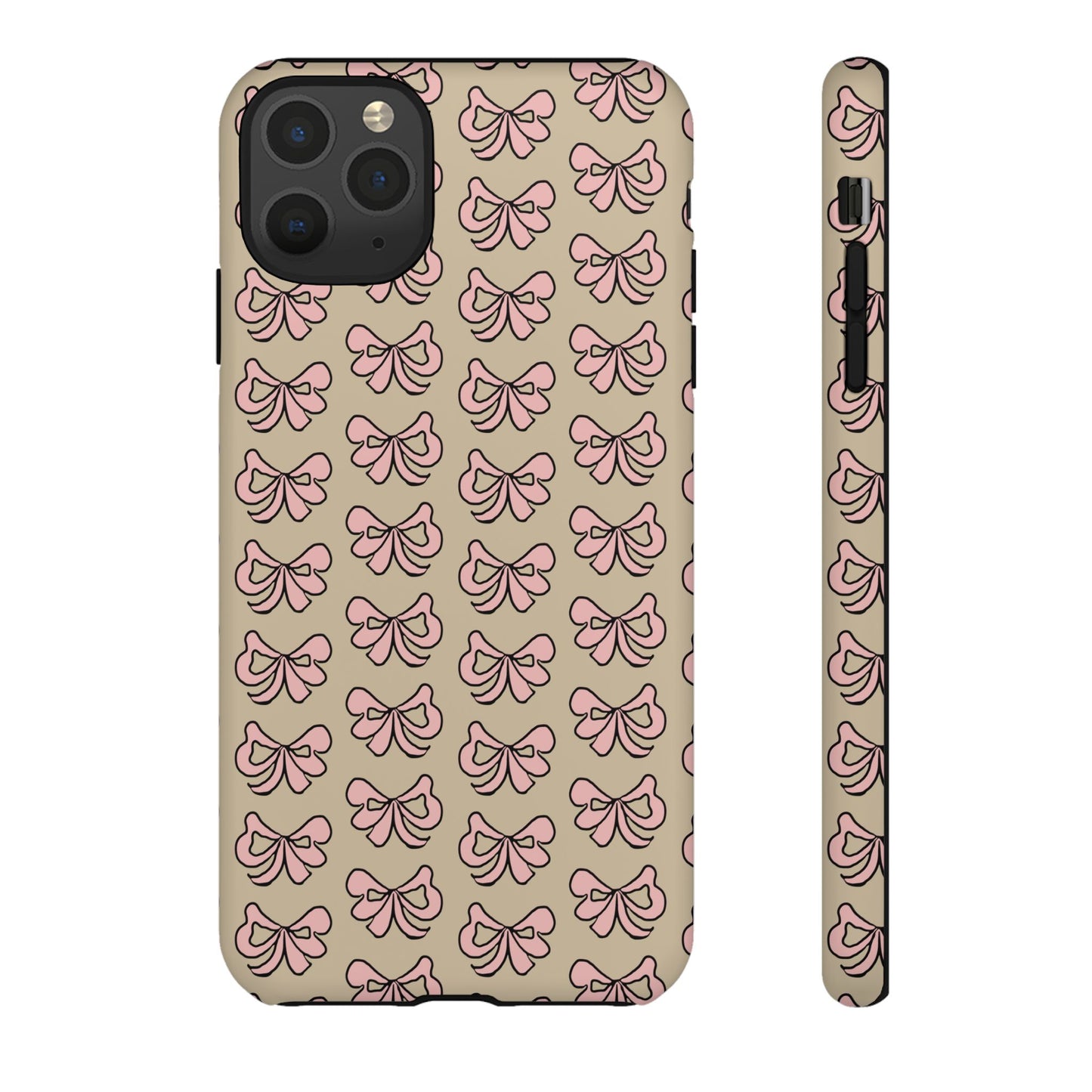 Cute little pink bows - phone case