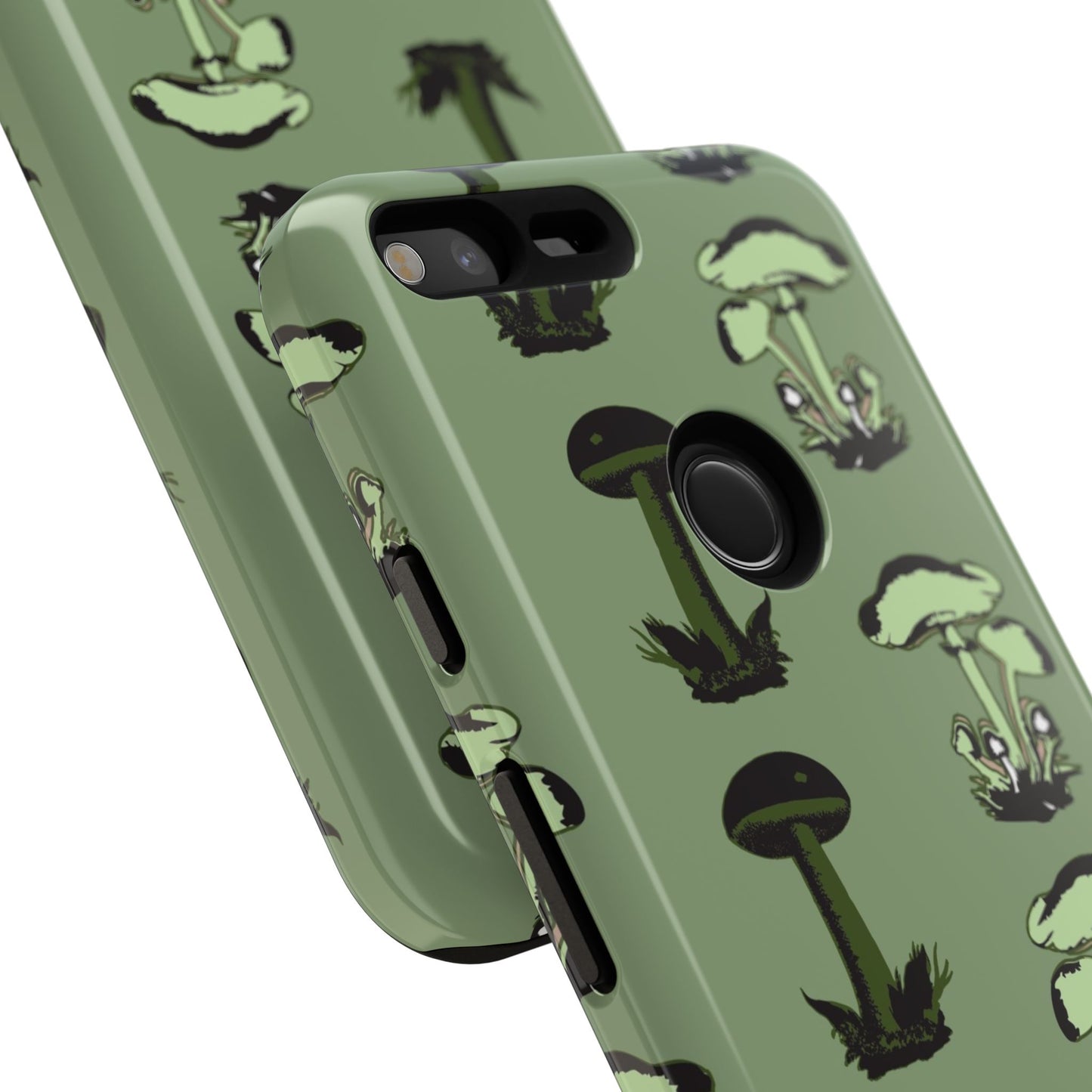 Green funghi phone Case