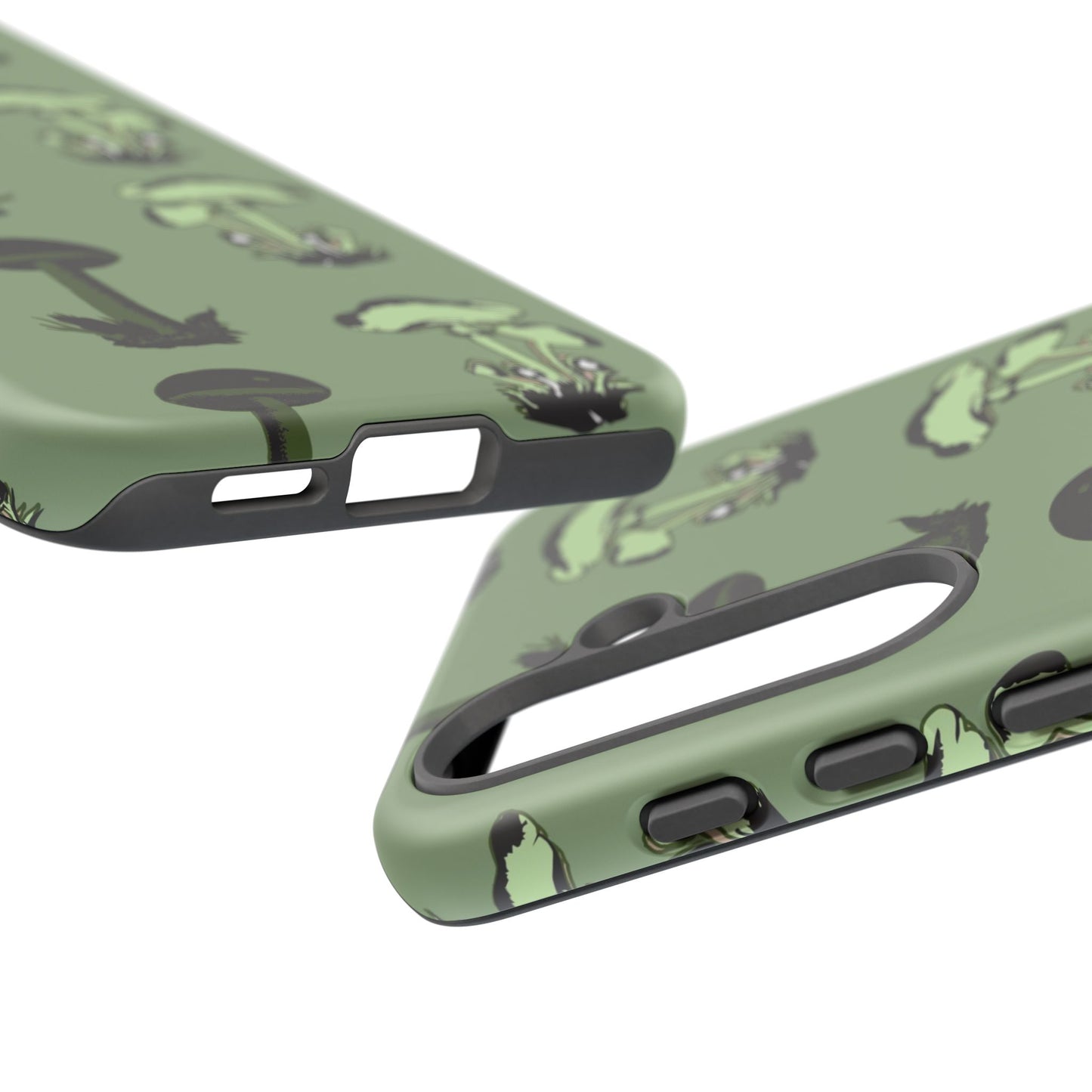 Green funghi phone Case