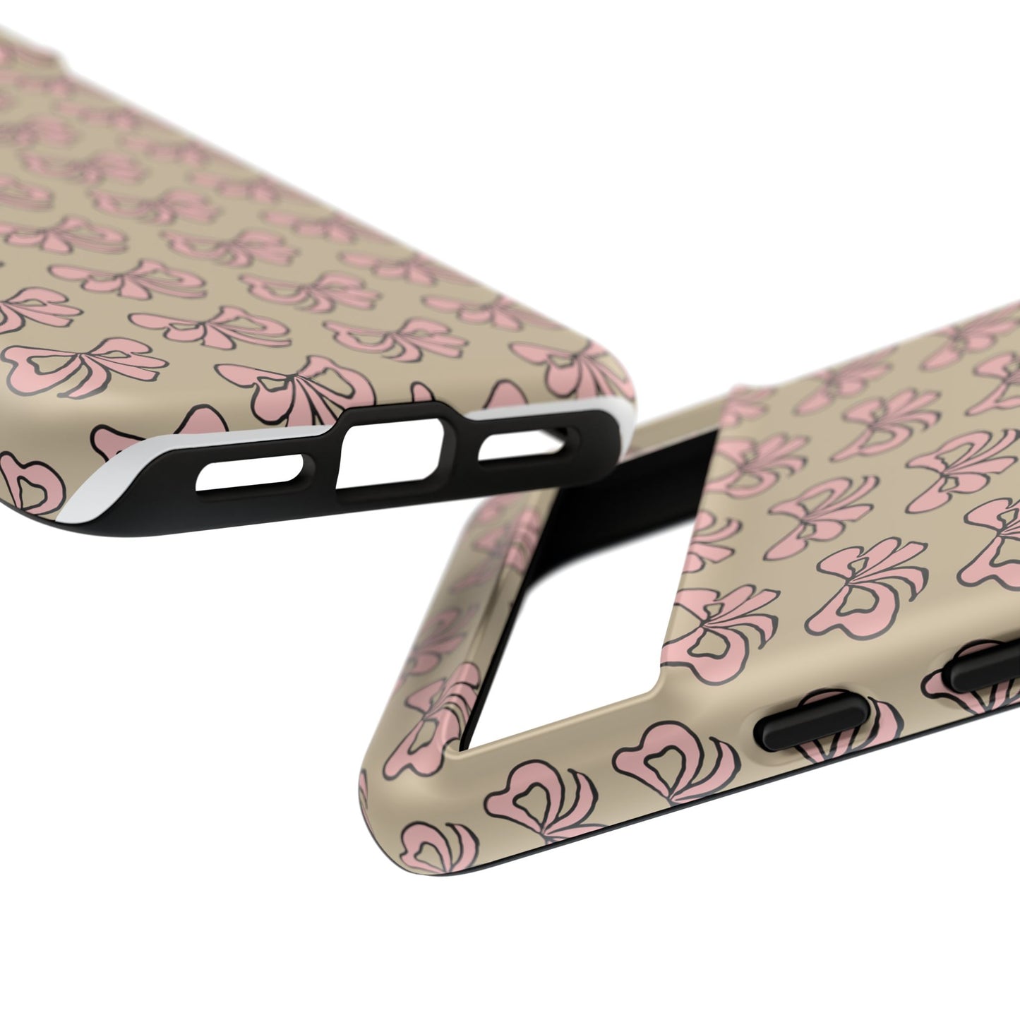 Cute little pink bows - phone case