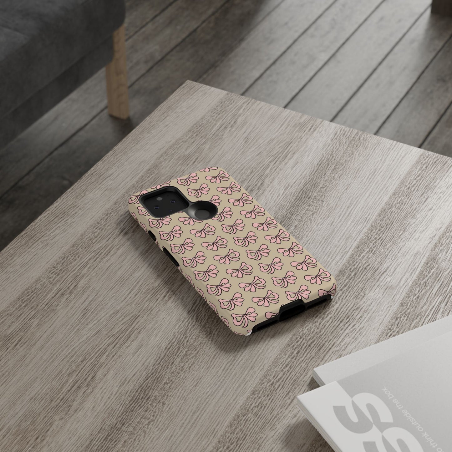 Cute little pink bows - phone case