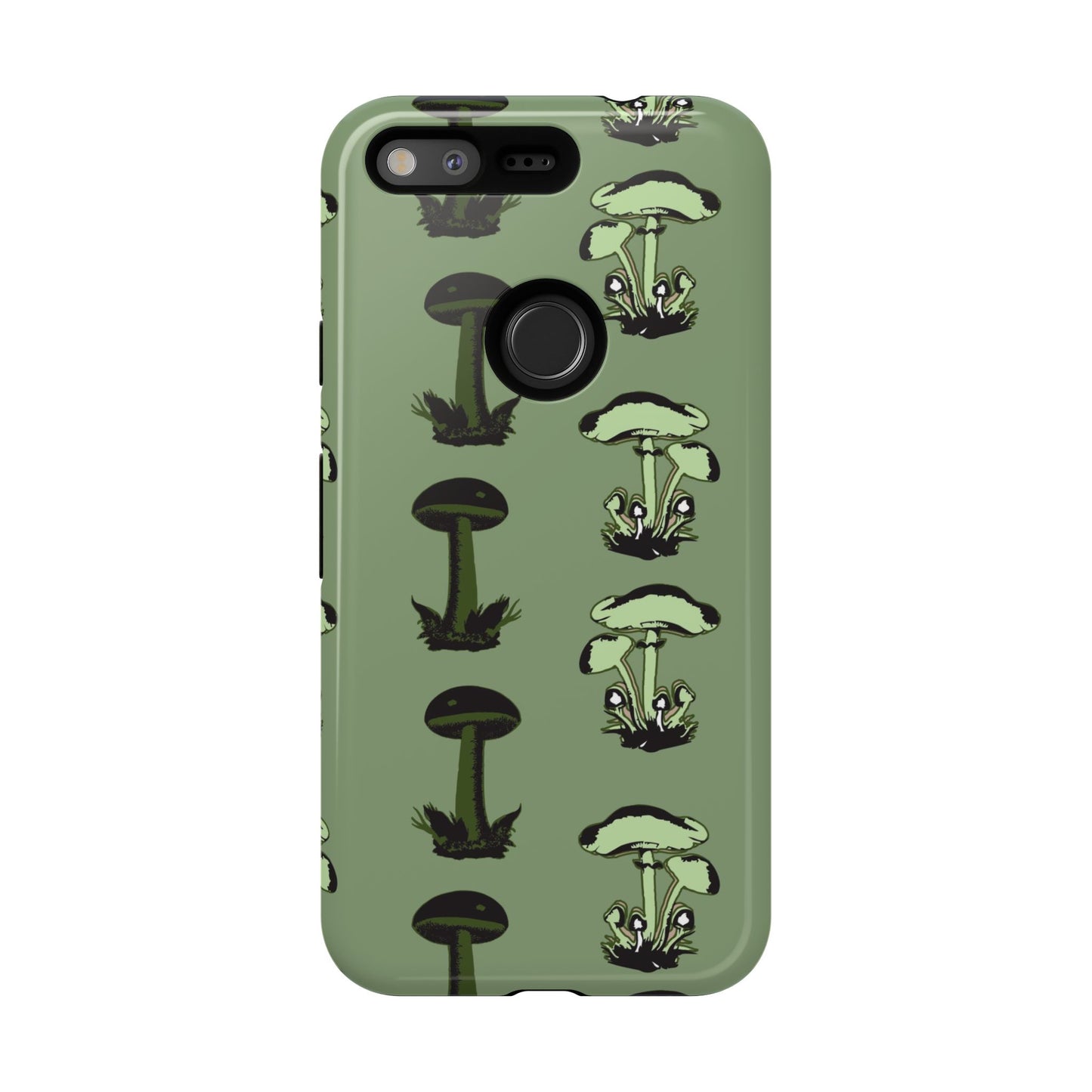Green funghi phone Case