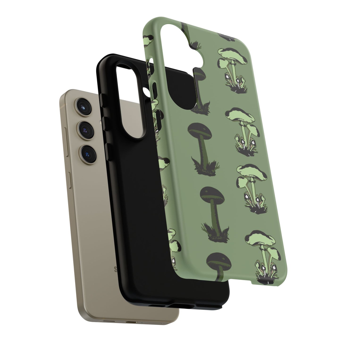 Green funghi phone Case