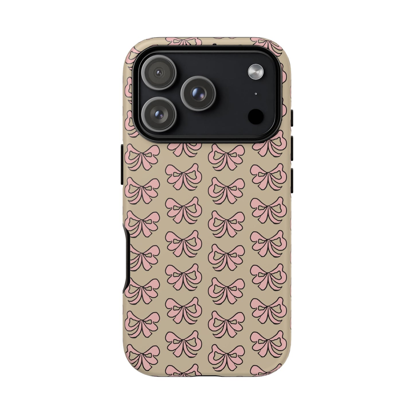 Cute little pink bows - phone case