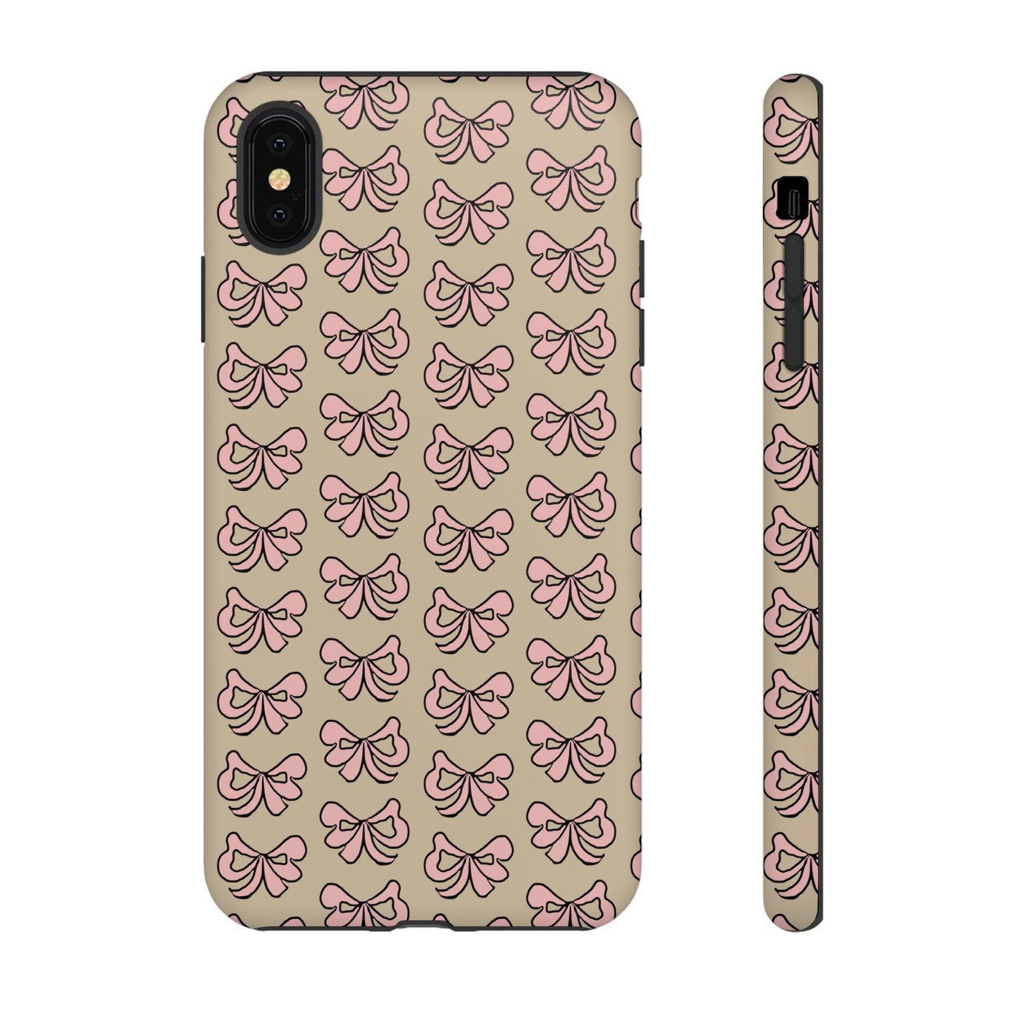 Cute little pink bows - phone case